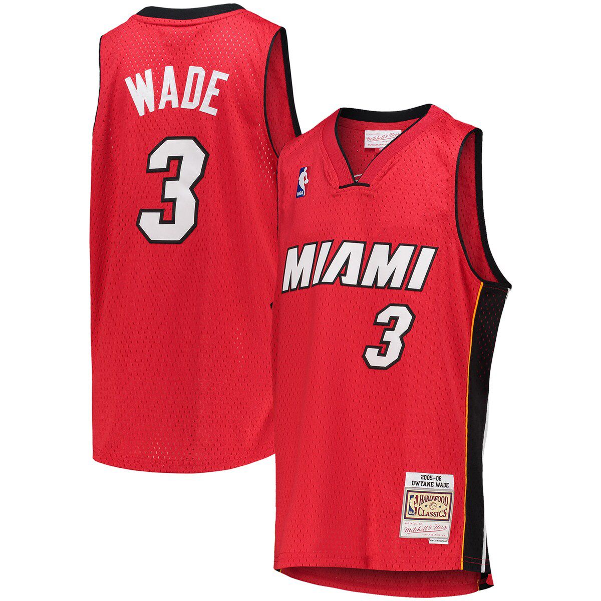 NBA Dwyane Wade Miami Heat 2005/06 Hardwood Classics Swingman Jersey