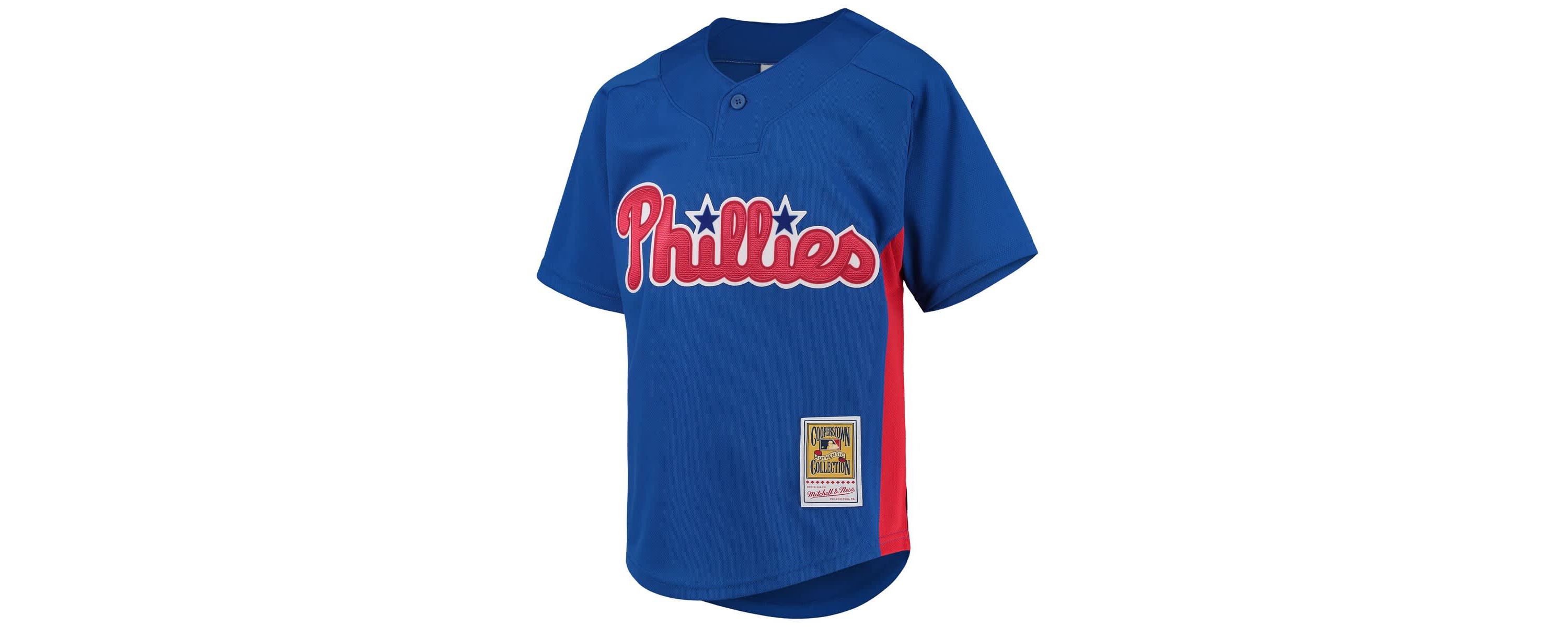 MLB Roy Halladay Philadelphia Phillies Cooperstown Collection Mesh Batting Practice Jersey