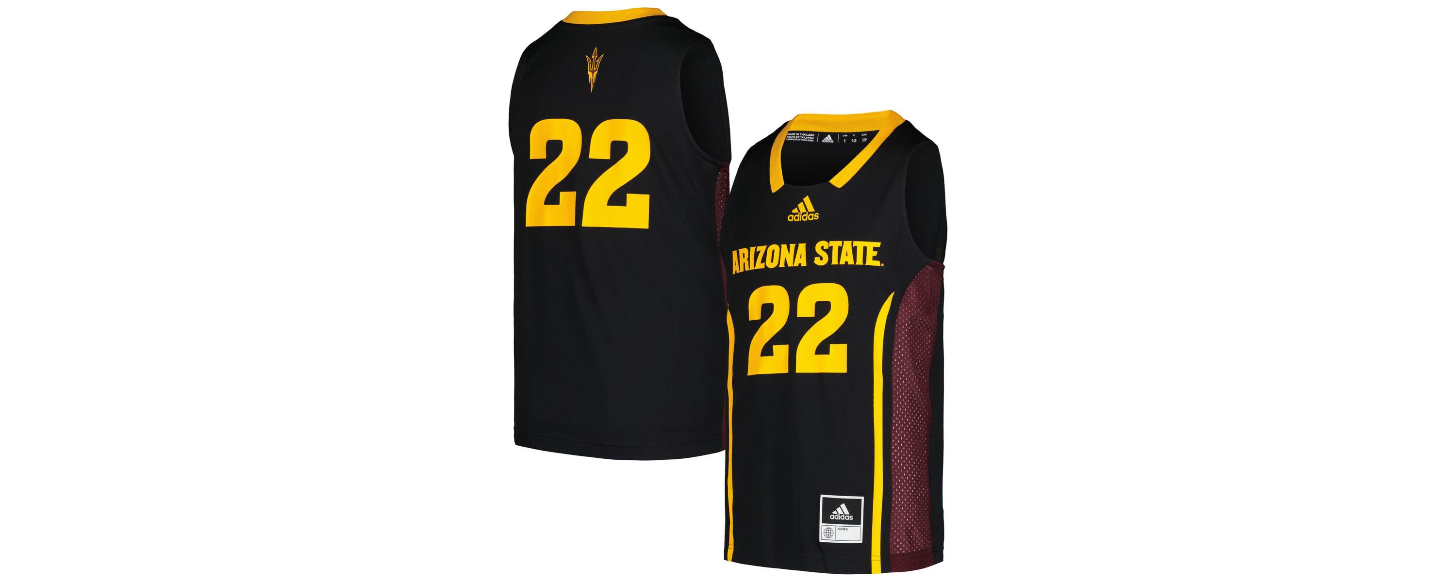 NCAA #22 Arizona State Sun Devils Swingman Jersey