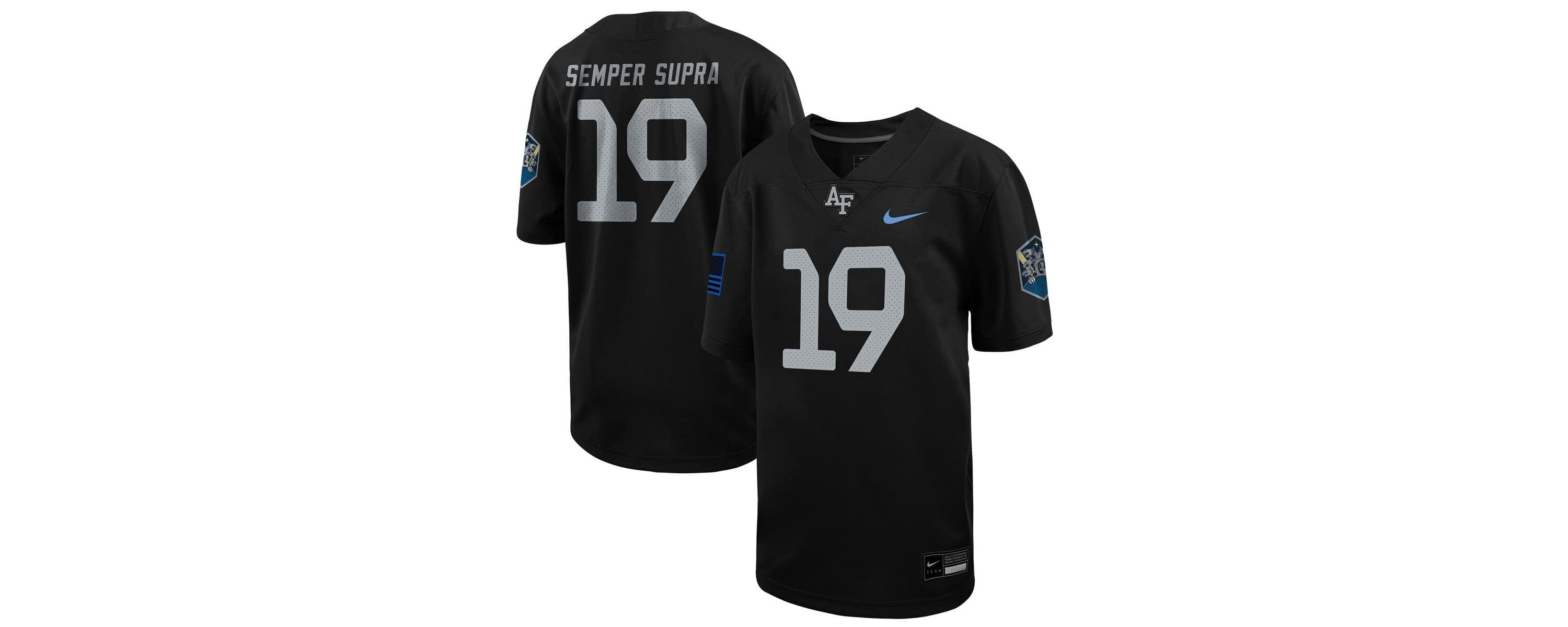 NCAA Nike #1 Air Force Falcons 1st Armored Division Old Ironsides Untouchable Football Jersey