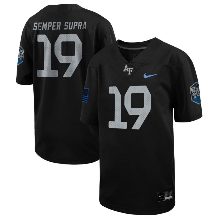 NCAA Nike #1 Air Force Falcons 1st Armored Division Old Ironsides Untouchable Football Jersey