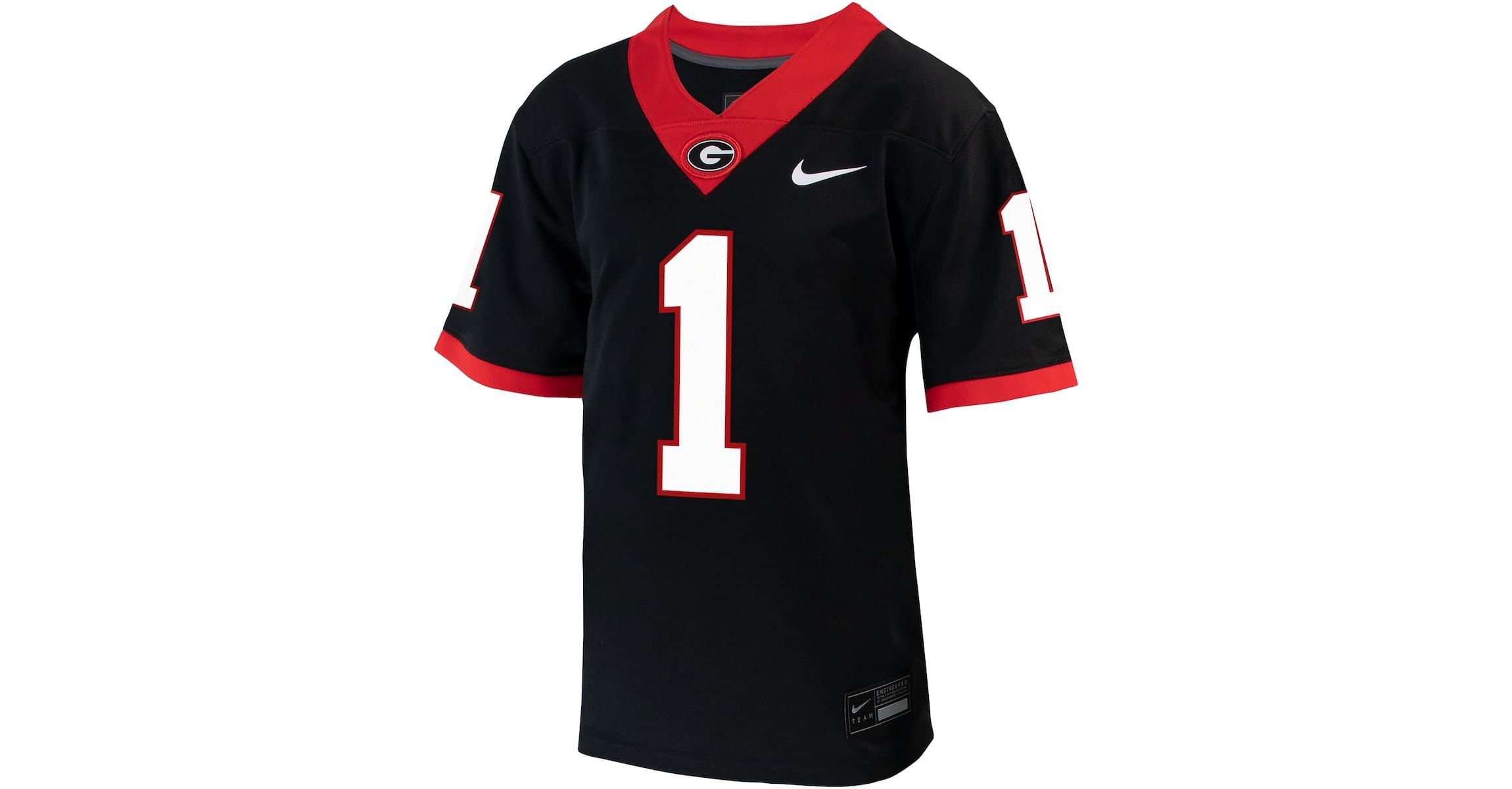 NCAA Nike #1 Georgia Bulldogs Untouchable Football Jersey