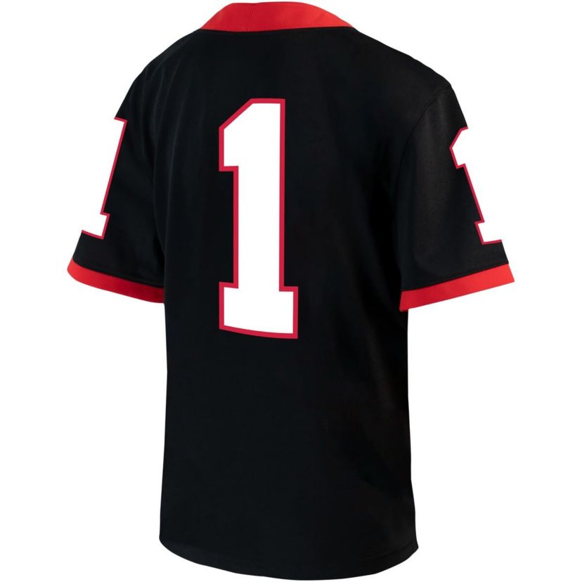 NCAA Nike #1 Georgia Bulldogs Untouchable Football Jersey