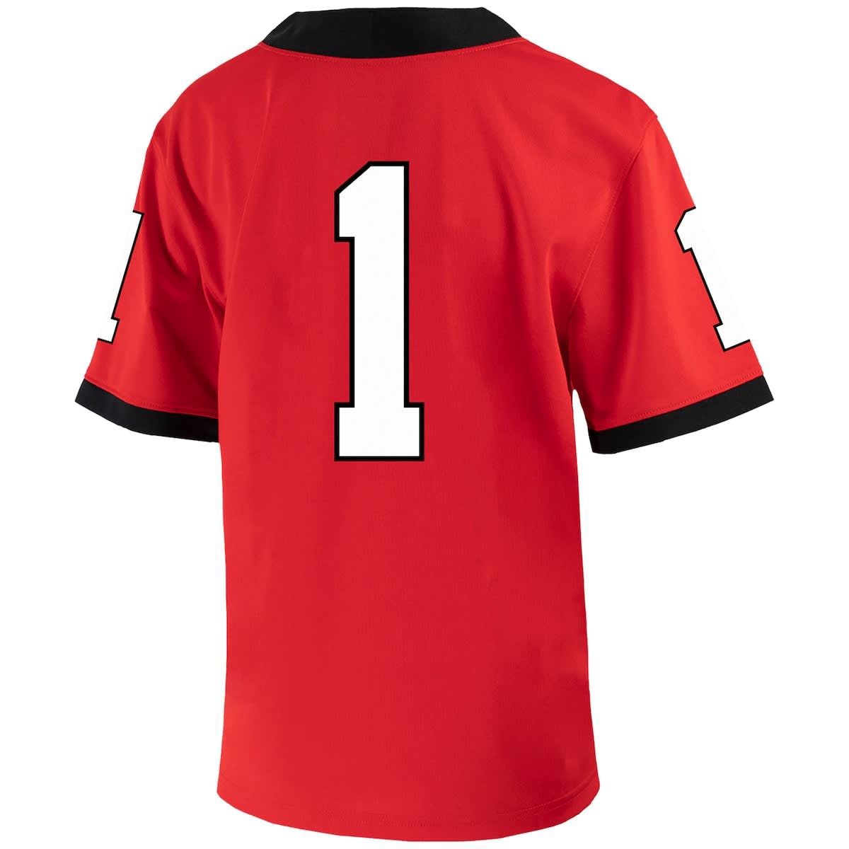 NCAA Nike #1 Georgia Bulldogs 1st Armored Division Old Ironsides Untouchable Football Jersey
