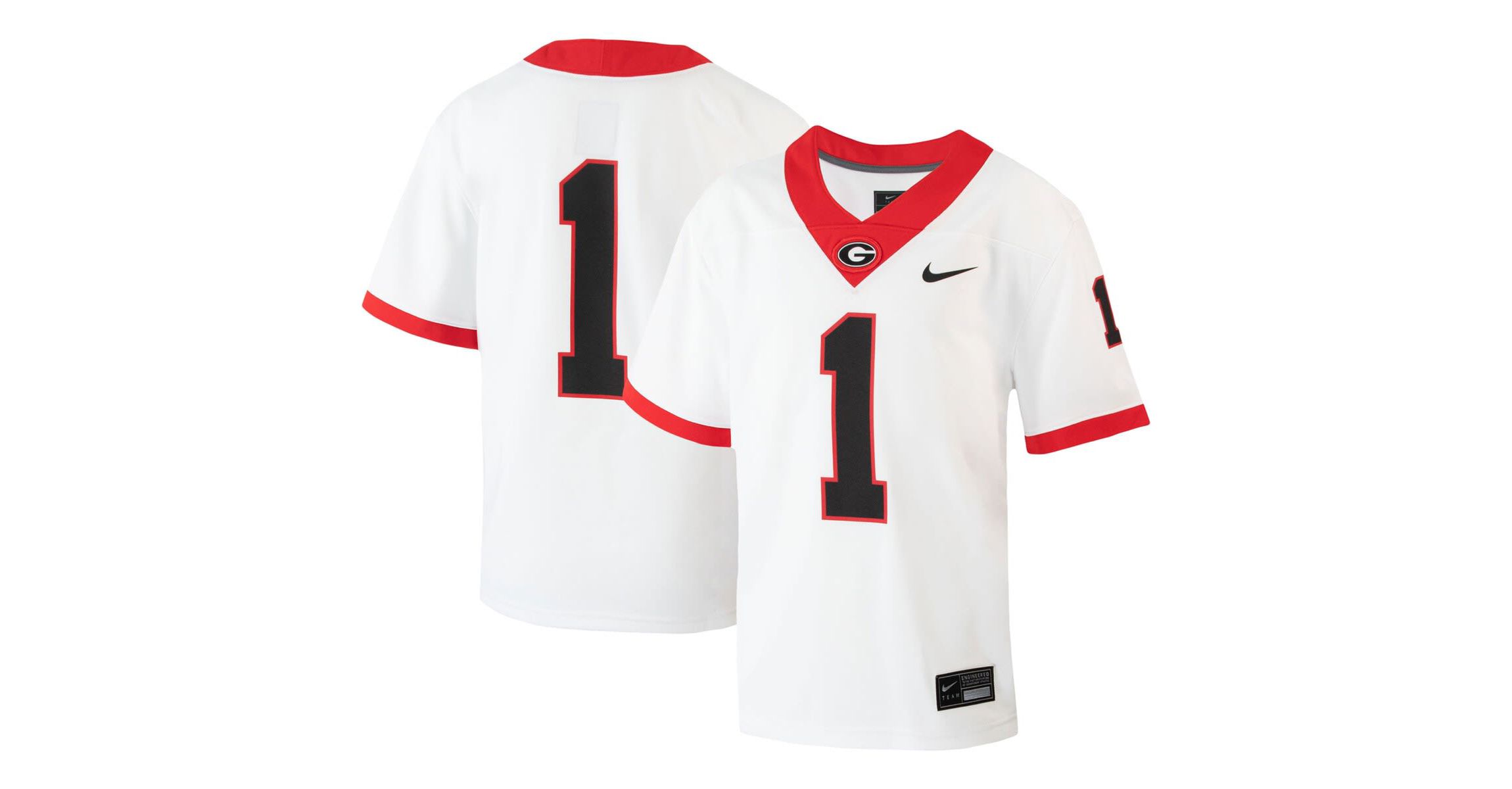 NCAA Nike #1 Georgia Bulldogs 1st Armored Division Old Ironsides Untouchable Football Jersey