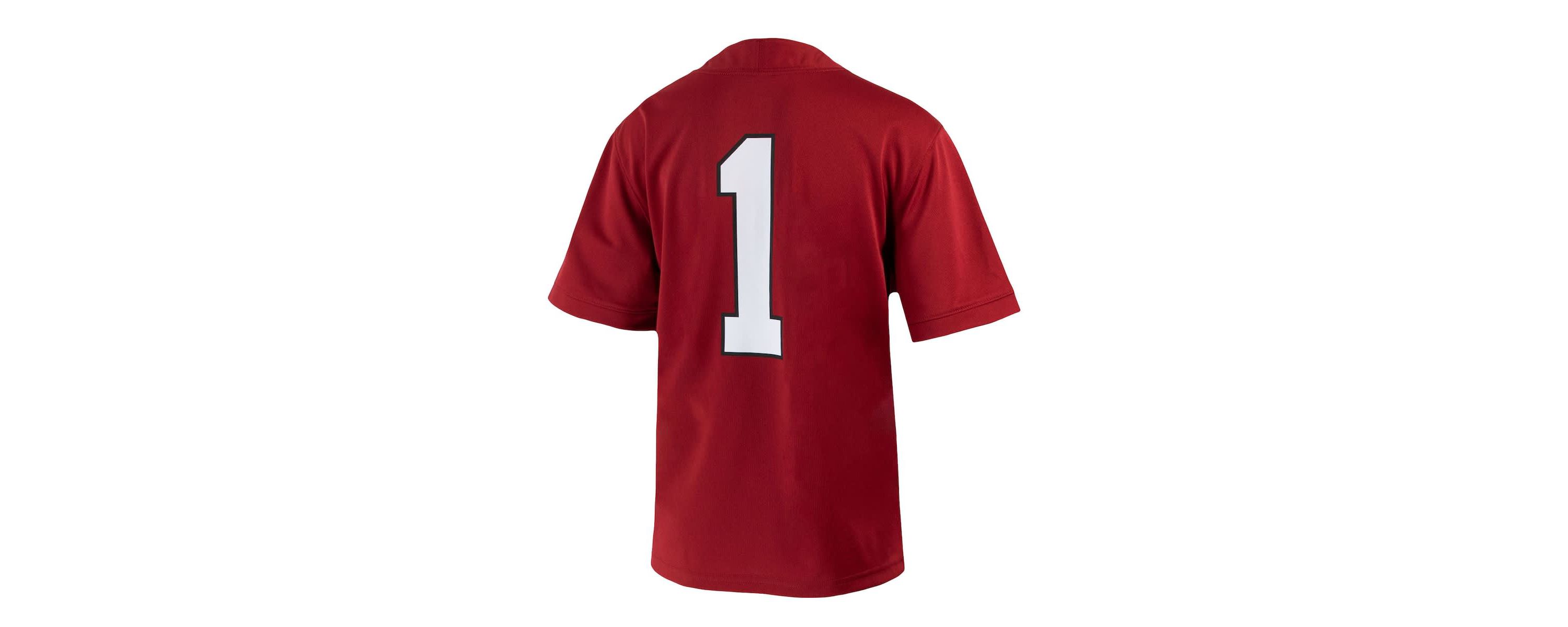 Stanford Cardinal NCAA Nike #1 Stanford 1st Armored Division Old Ironsides Untouchable Football Jersey