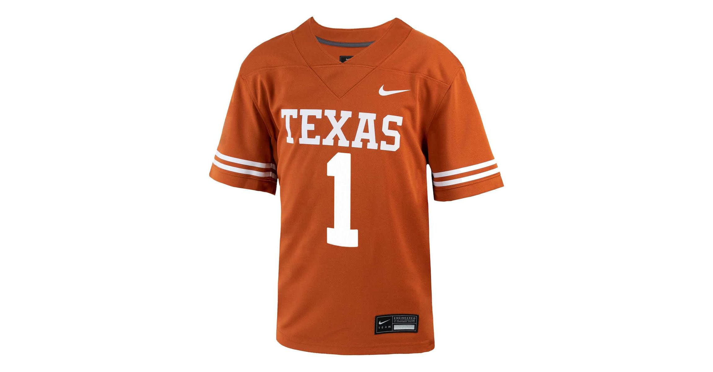 NCAA Nike #1 Texas Texas Longhorns 1st Armored Division Old Ironsides Untouchable Football Jersey
