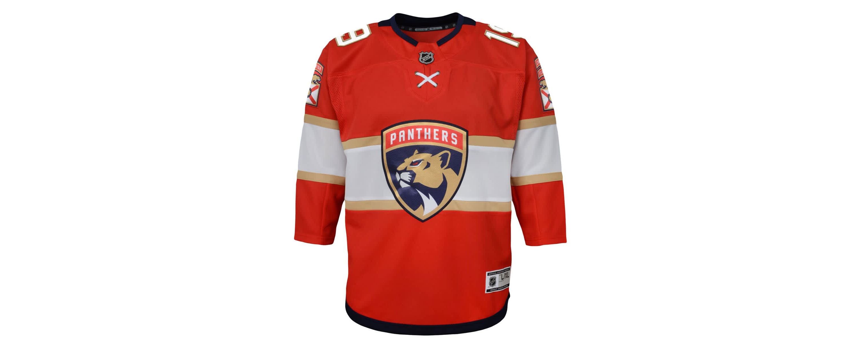 NHL Matthew Tkachuk Florida Panthers Home Premier Player Jersey