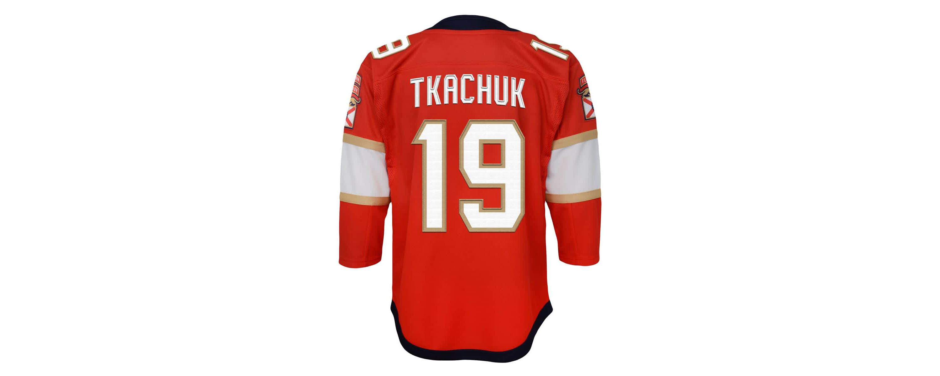 NHL Matthew Tkachuk Florida Panthers Home Premier Player Jersey