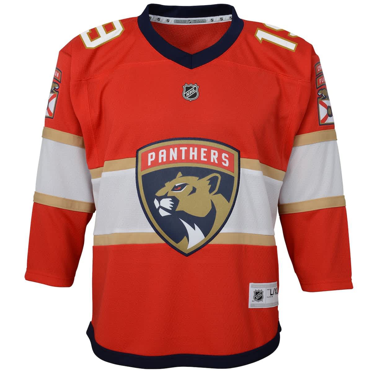 NHL Matthew Tkachuk Florida Panthers Home Replica Player Jersey