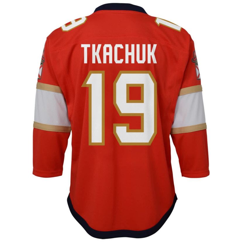 NHL Matthew Tkachuk Florida Panthers Home Replica Player Jersey