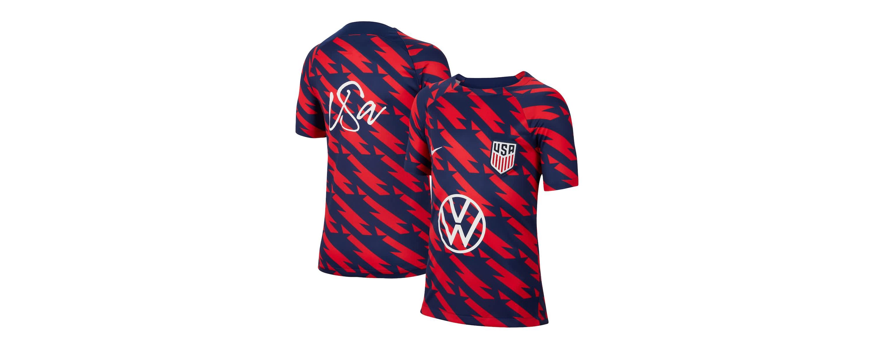 Olympics Nike USMNT 2023/24 Academy Pro Performance Pre-Match Top