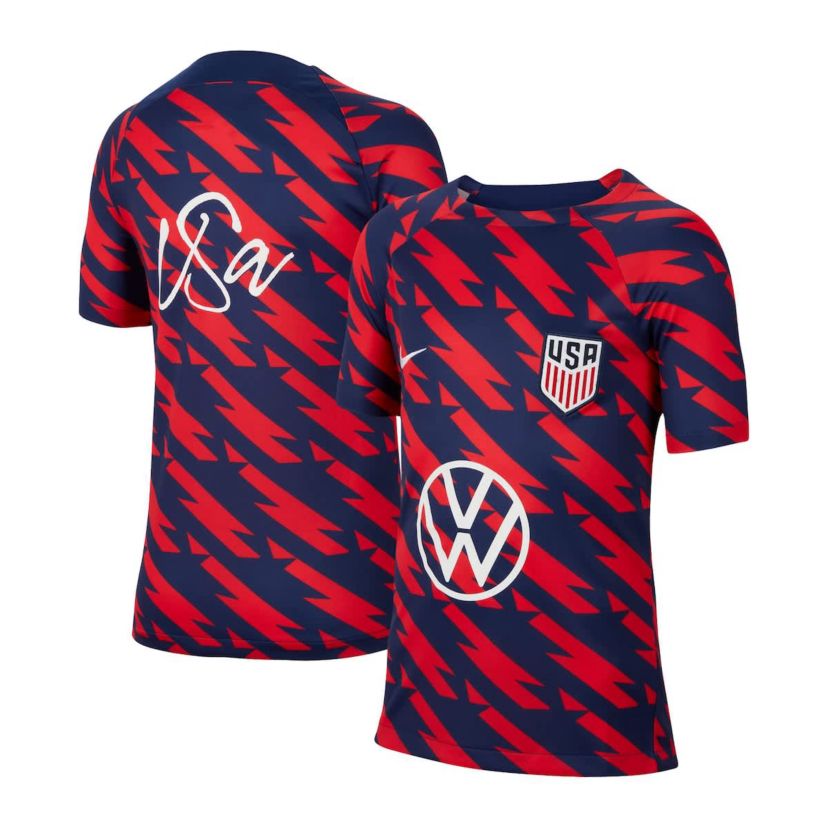 Olympics Nike USMNT 2023/24 Academy Pro Performance Pre-Match Top