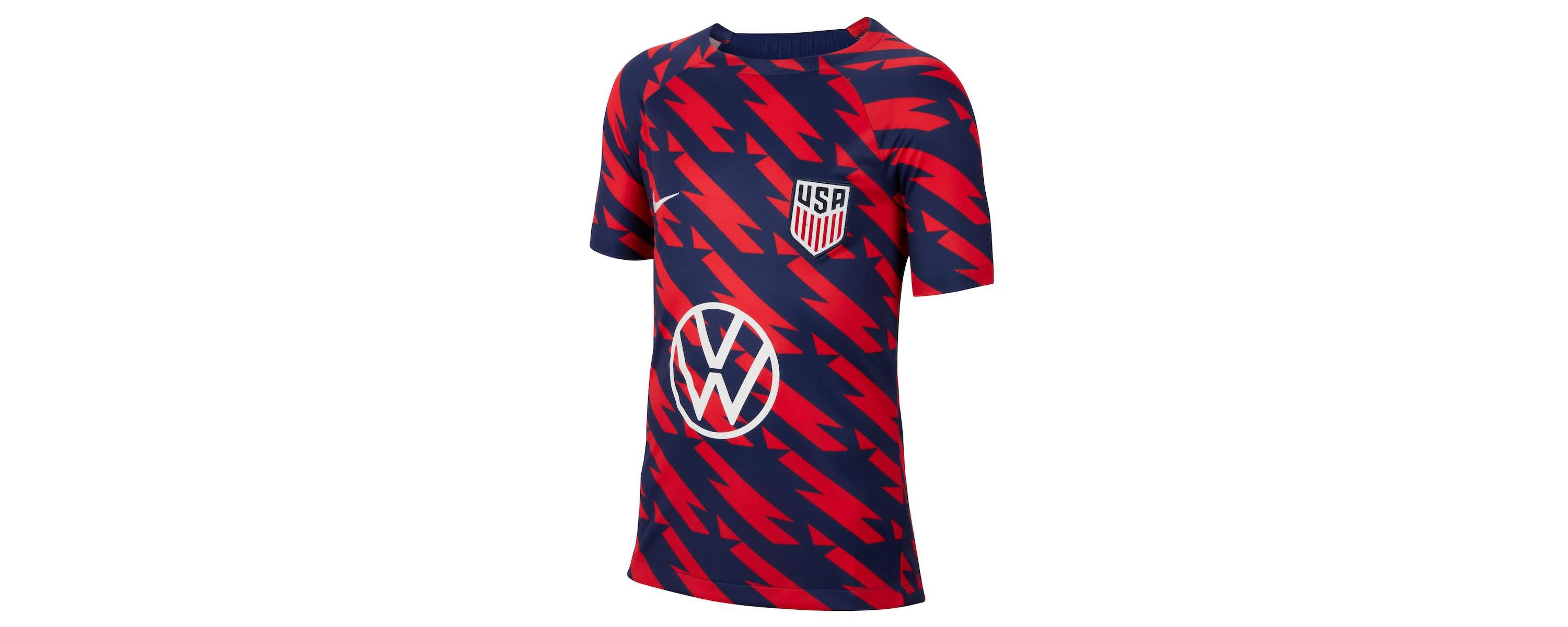 Olympics Nike USMNT 2023/24 Academy Pro Performance Pre-Match Top