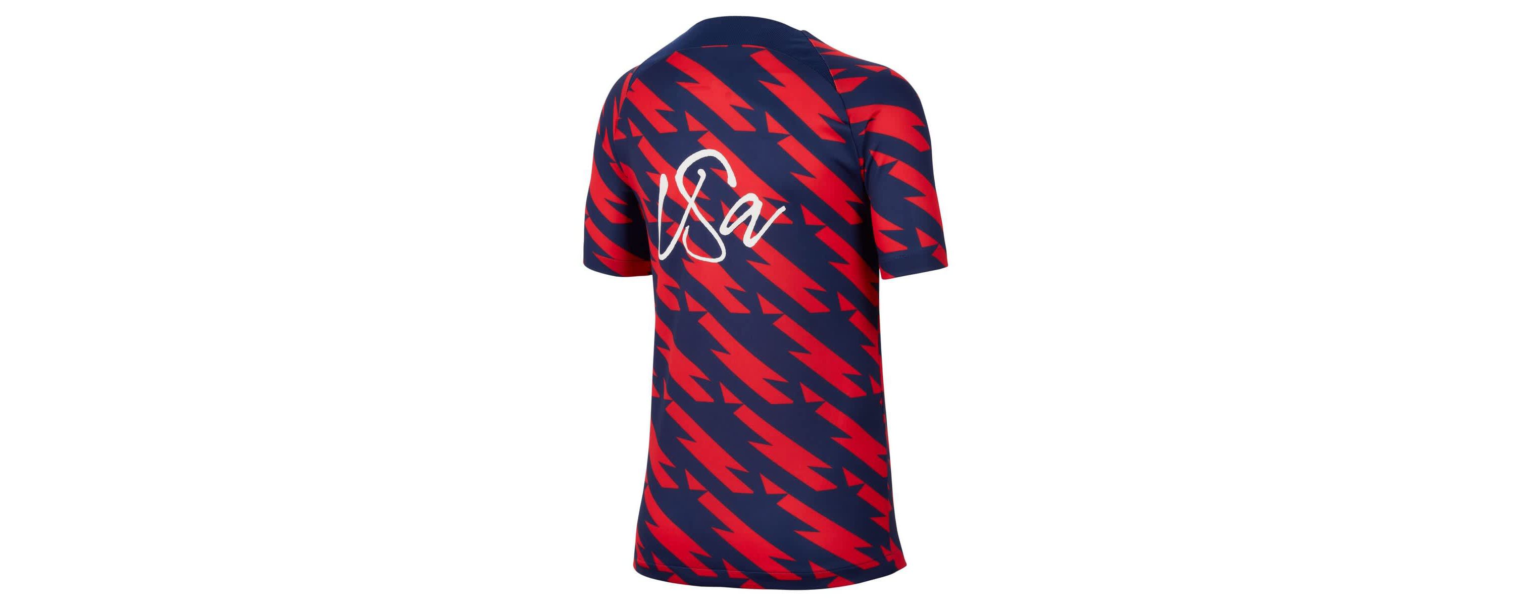 Olympics Nike USMNT 2023/24 Academy Pro Performance Pre-Match Top
