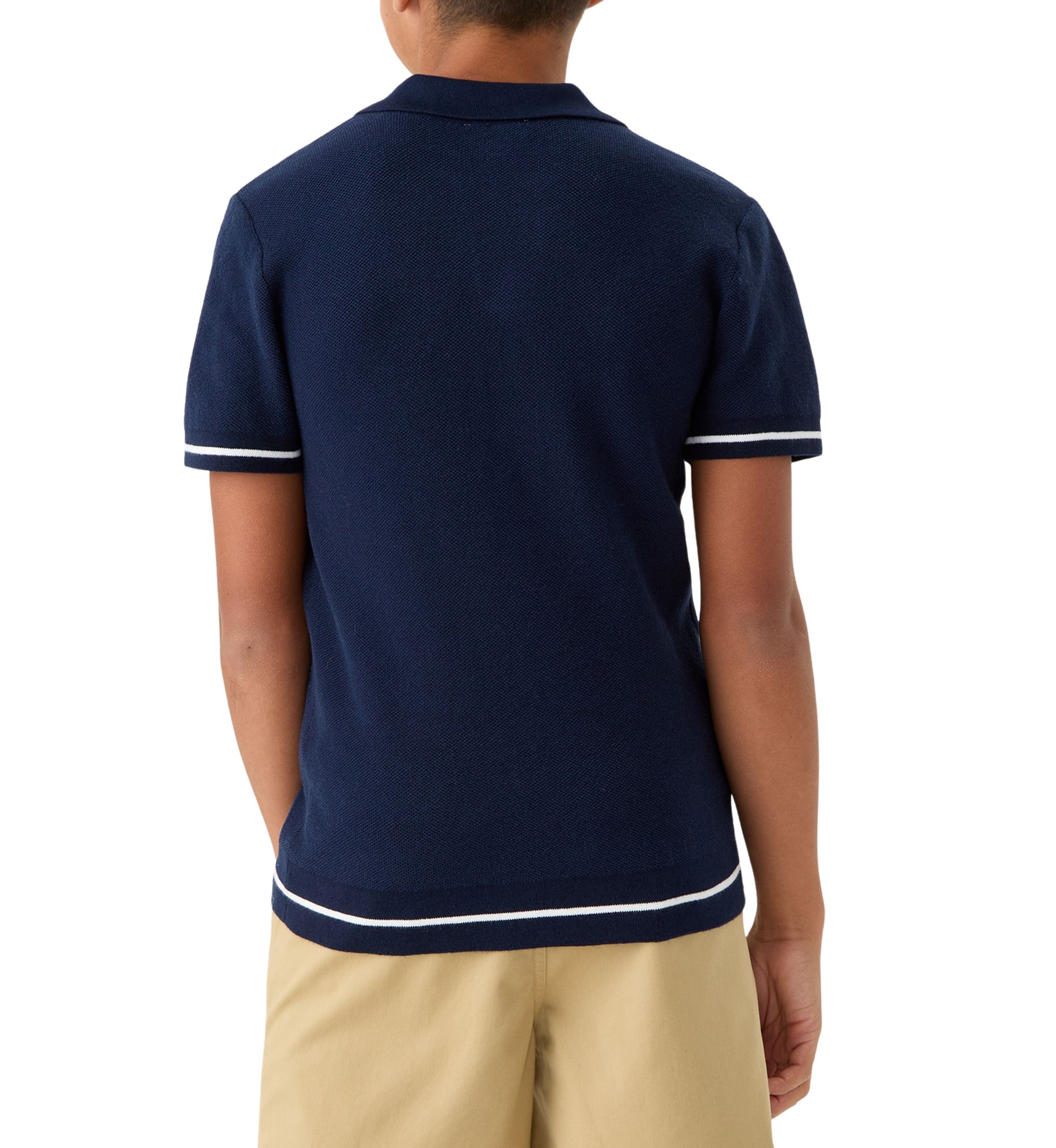 Boys 8-20 Sweater Knit Polo Shirt