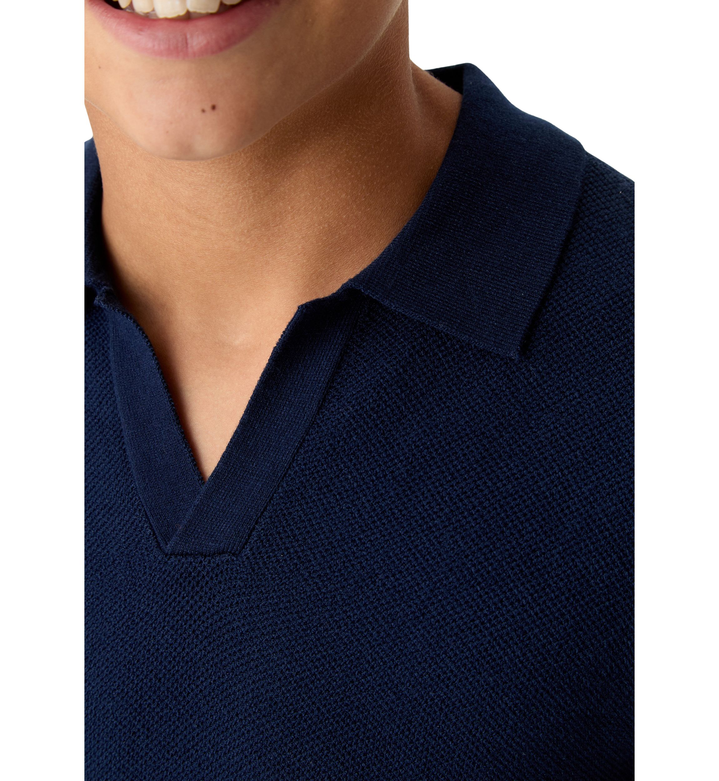 Boys 8-20 Sweater Knit Polo Shirt