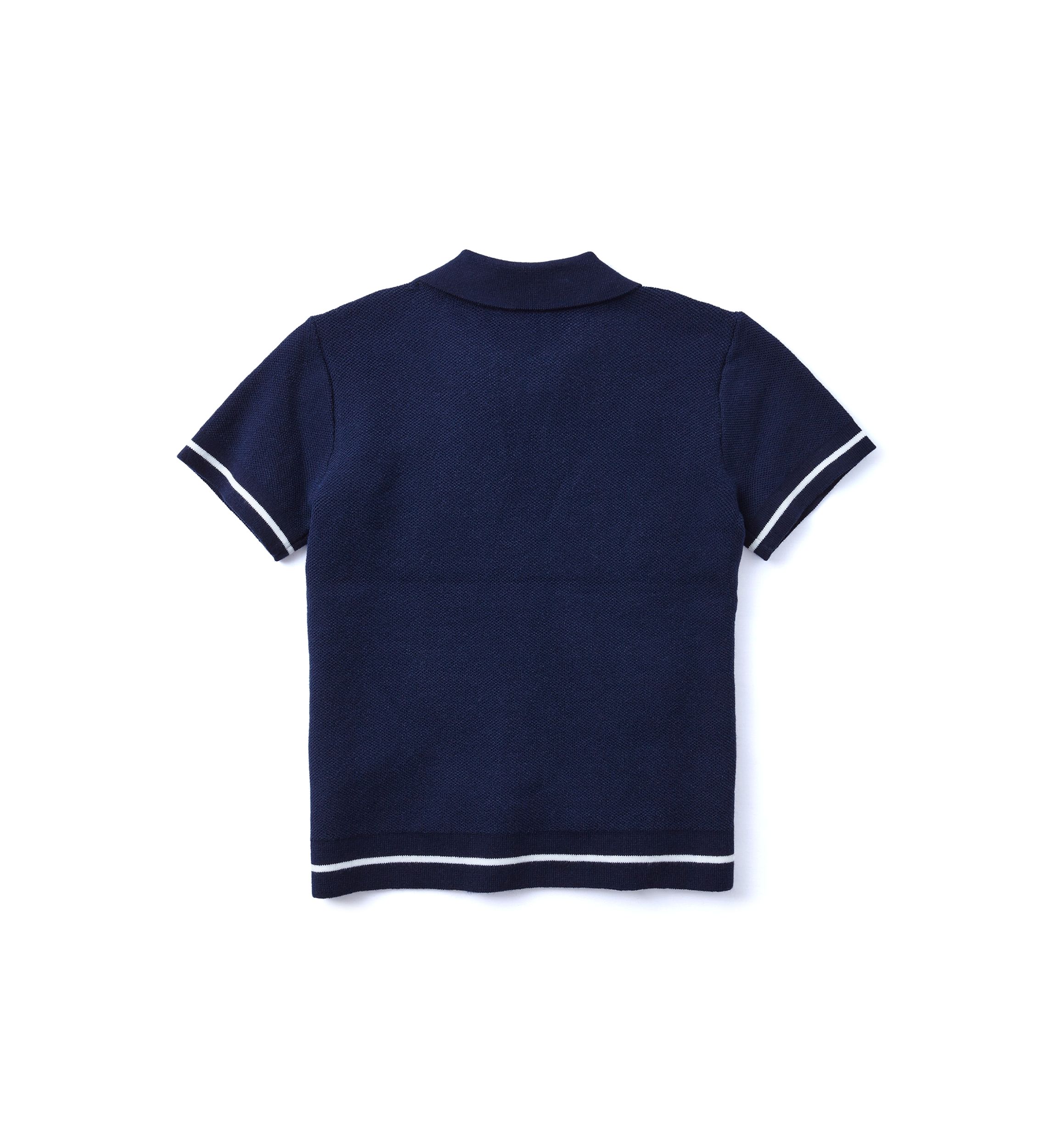 Boys 4-7 Short Sleeve Sweater Polo Shirt 