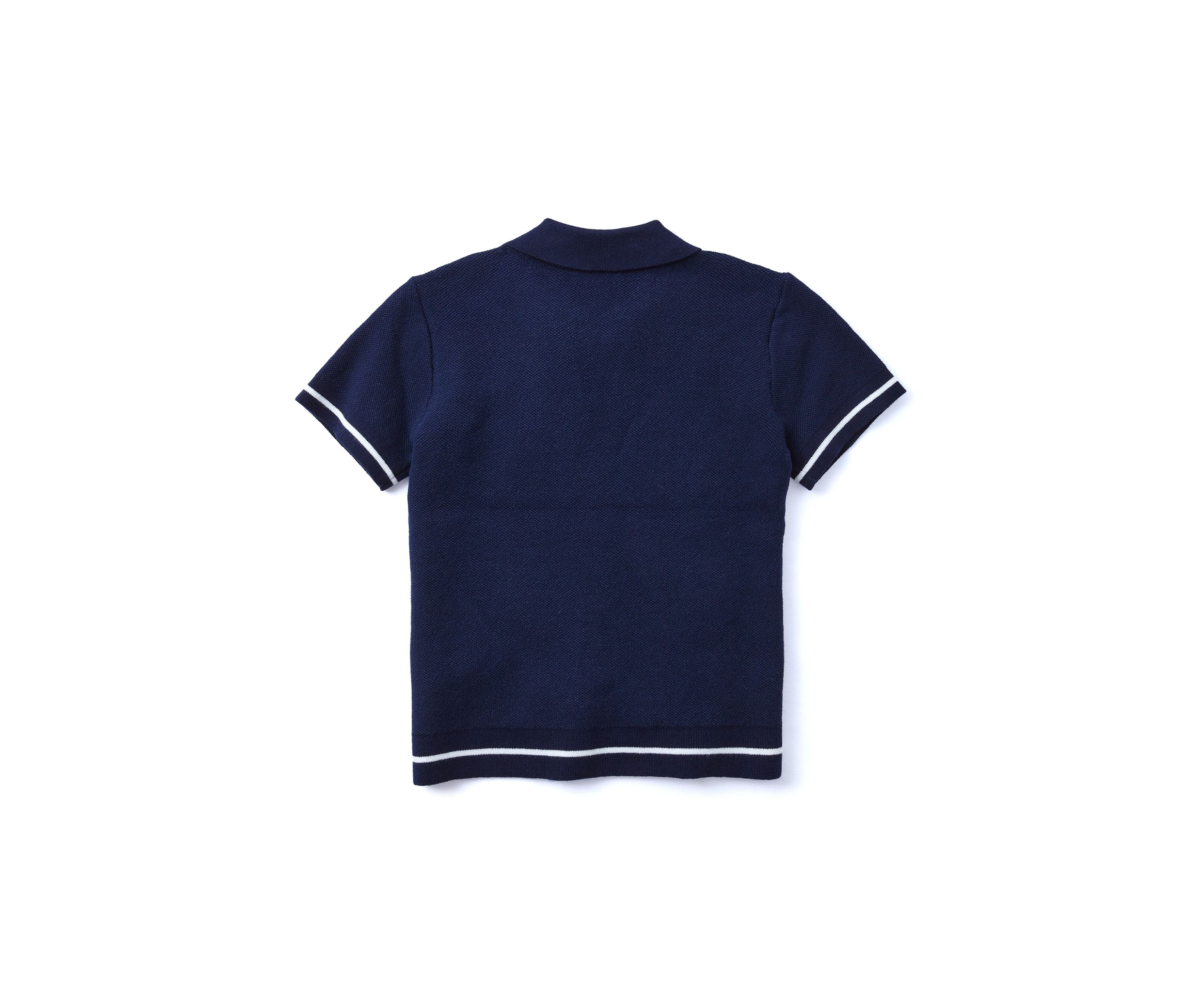 Boys 4-7 Short Sleeve Sweater Polo Shirt 