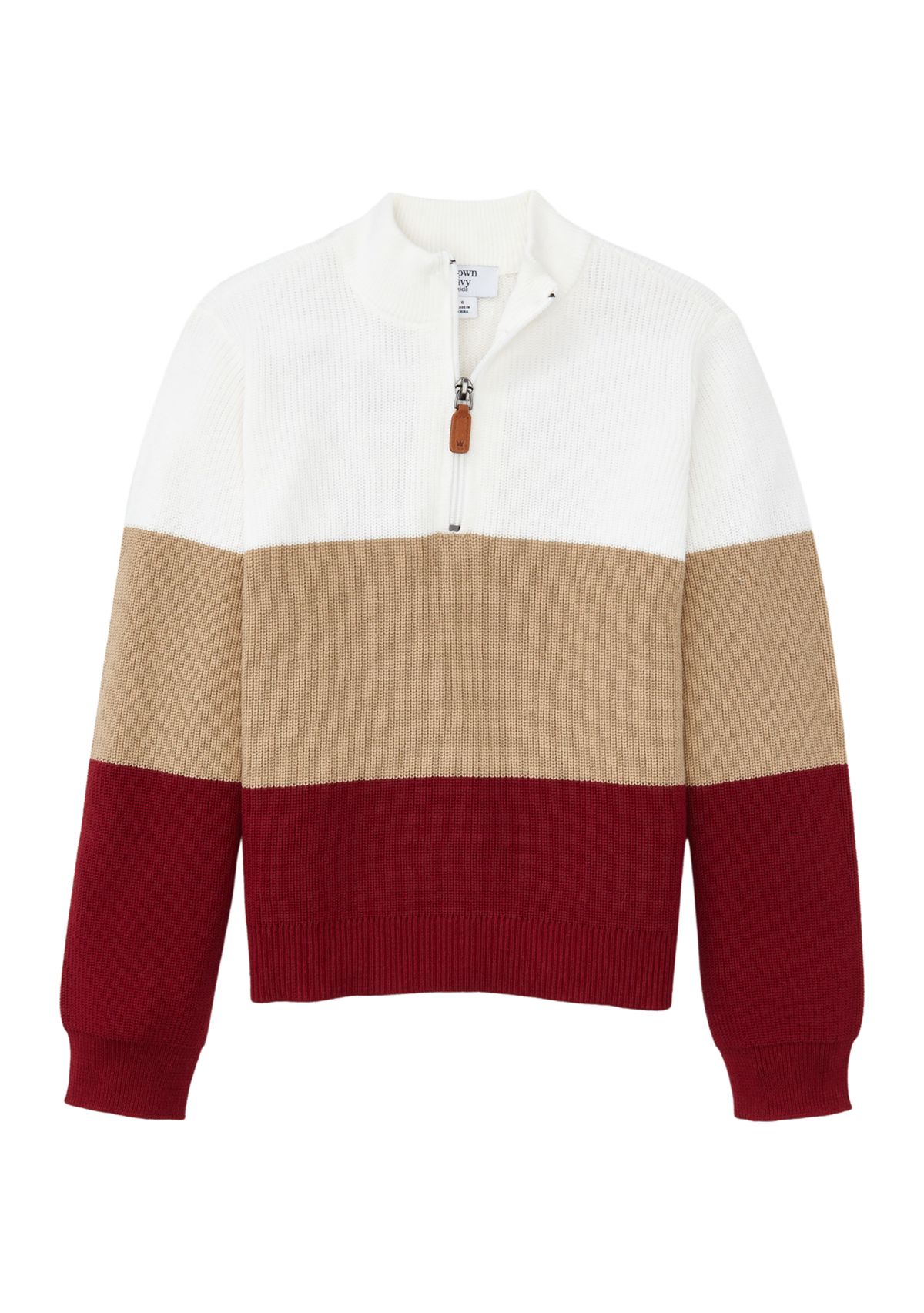 Boys 4-7 Striped Pullover Sweater 