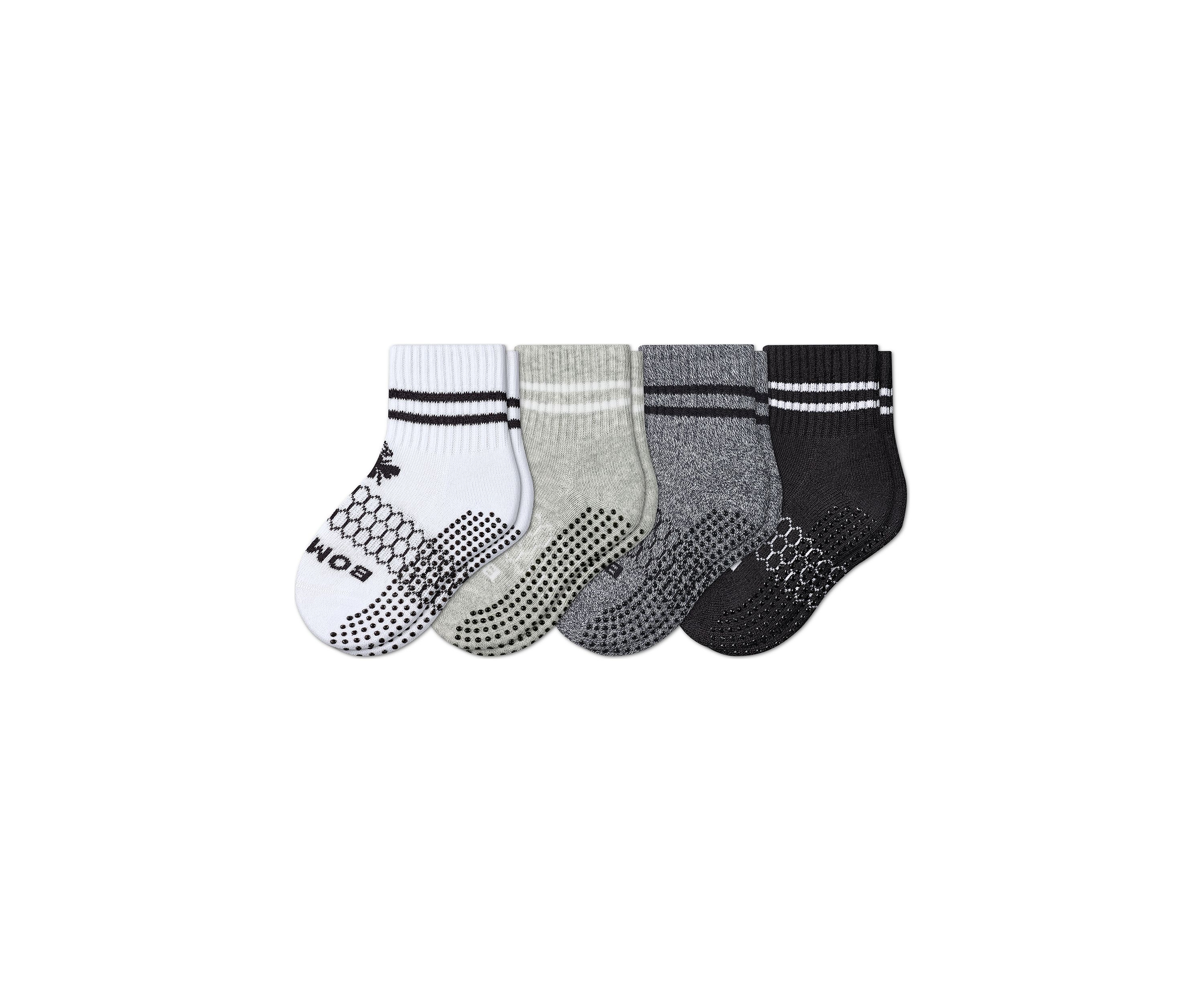 Toddler Originals Gripper Calf Socks - 4 Pack