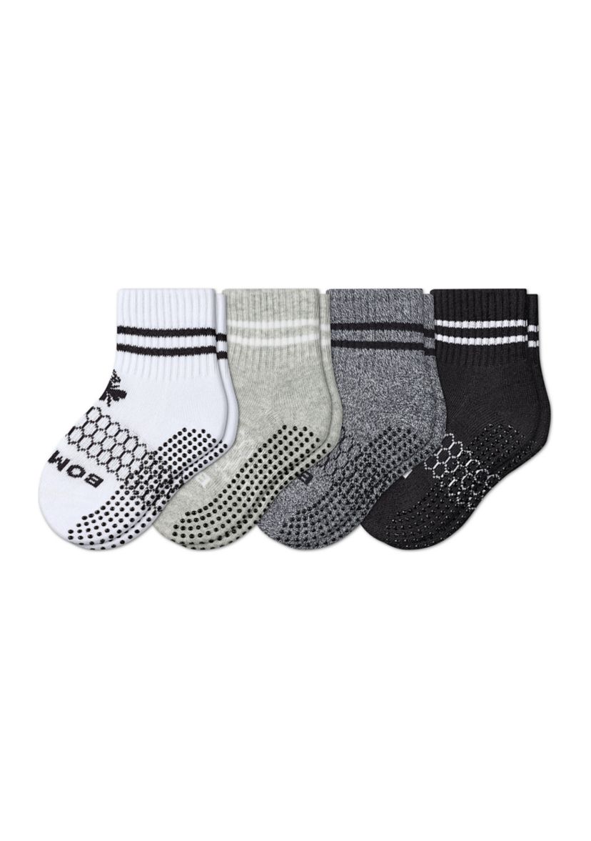 Toddler Originals Gripper Calf Socks - 4 Pack