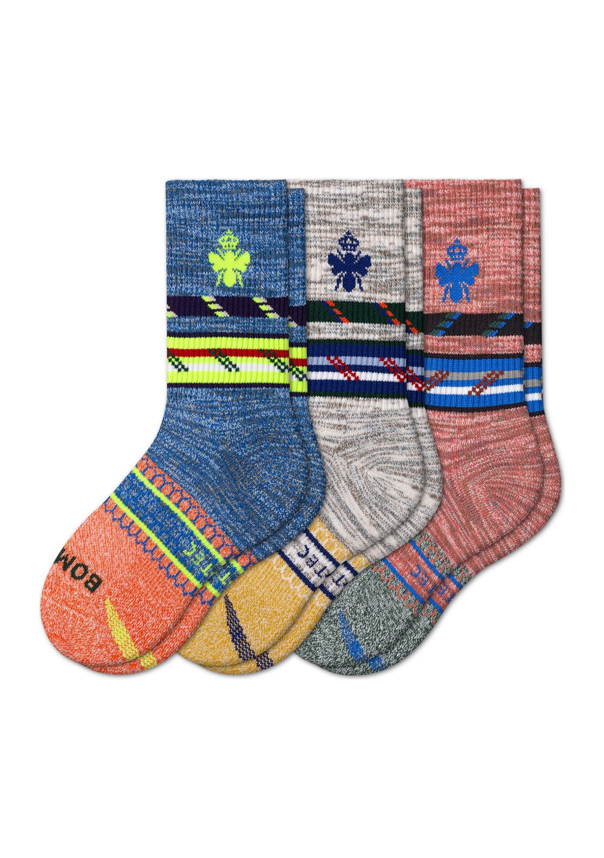 Youth All Purpose Performance Calf Socks - 3 Pack