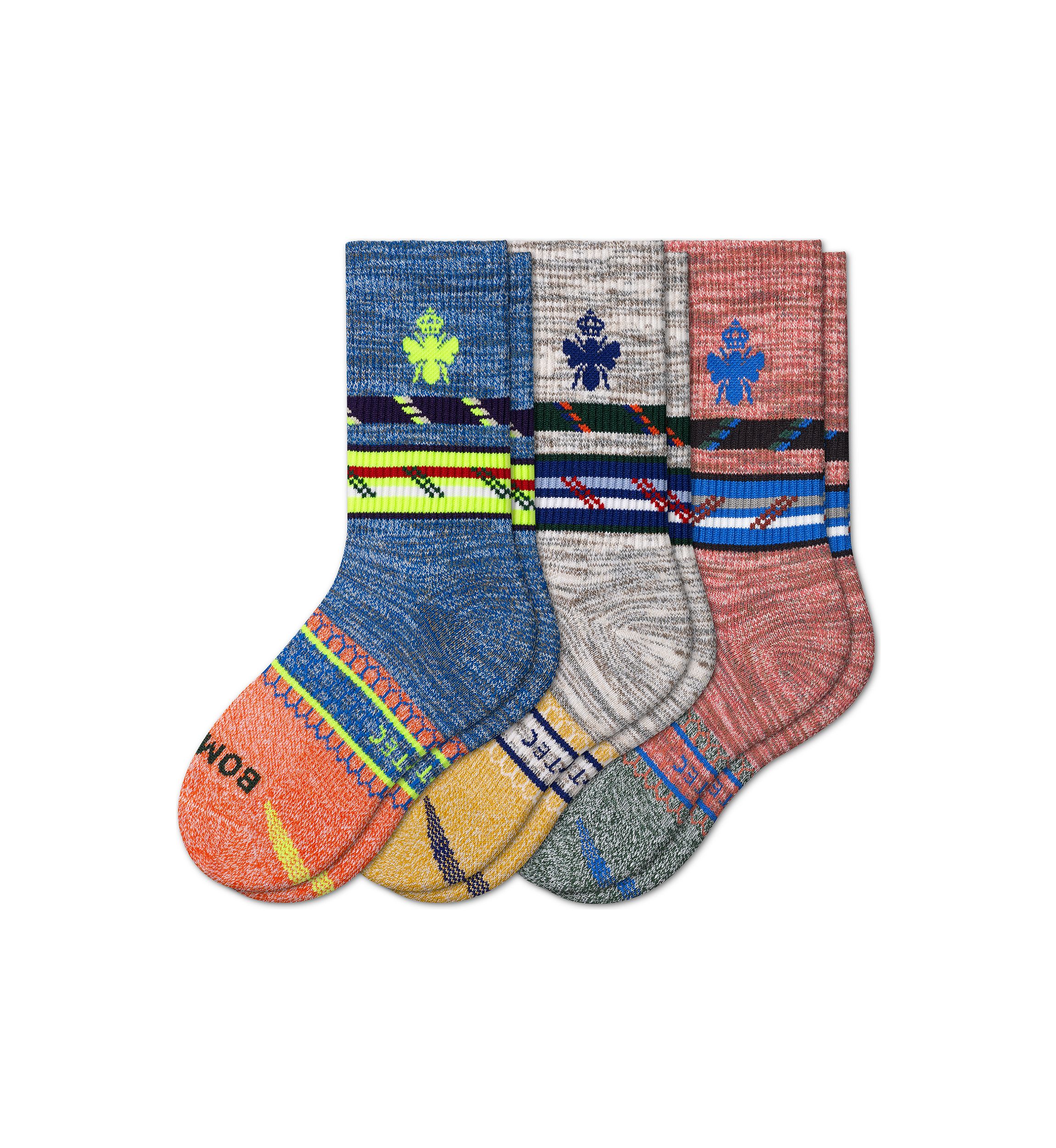 Youth All Purpose Performance Calf Socks - 3 Pack
