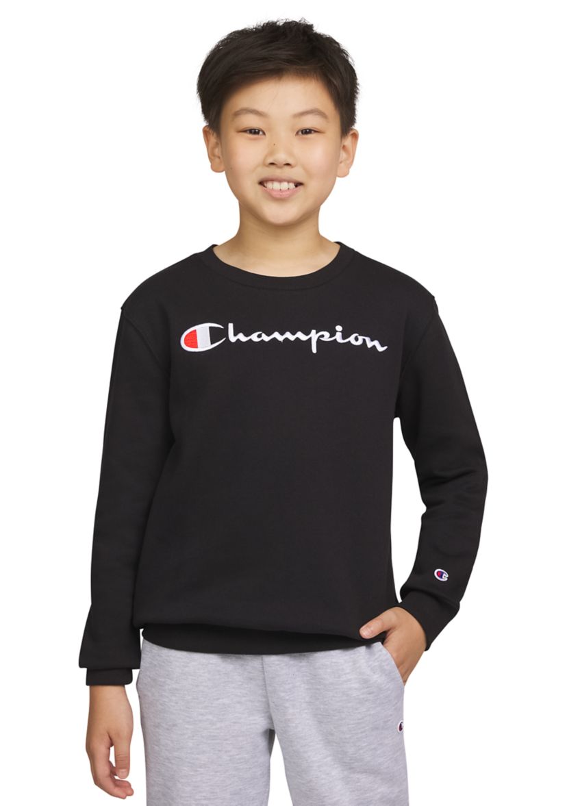 Boys 8-20 Signature Embroidered Pullover