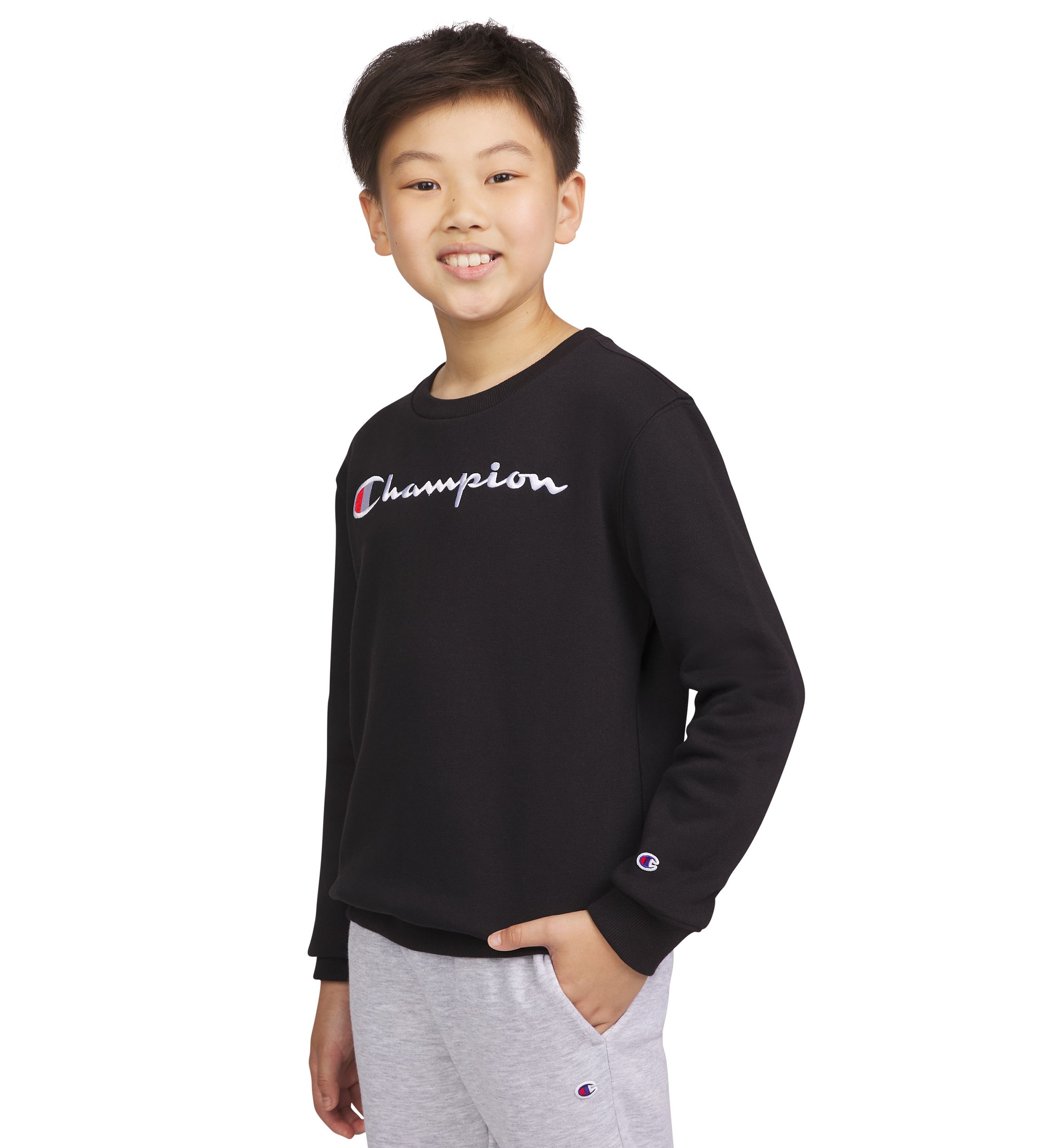Boys 8-20 Signature Embroidered Pullover