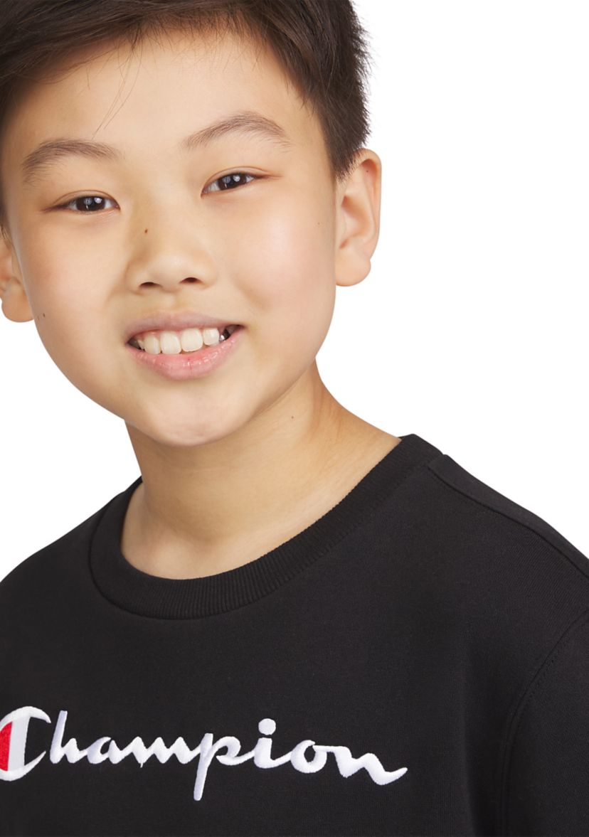 Boys 8-20 Signature Embroidered Pullover