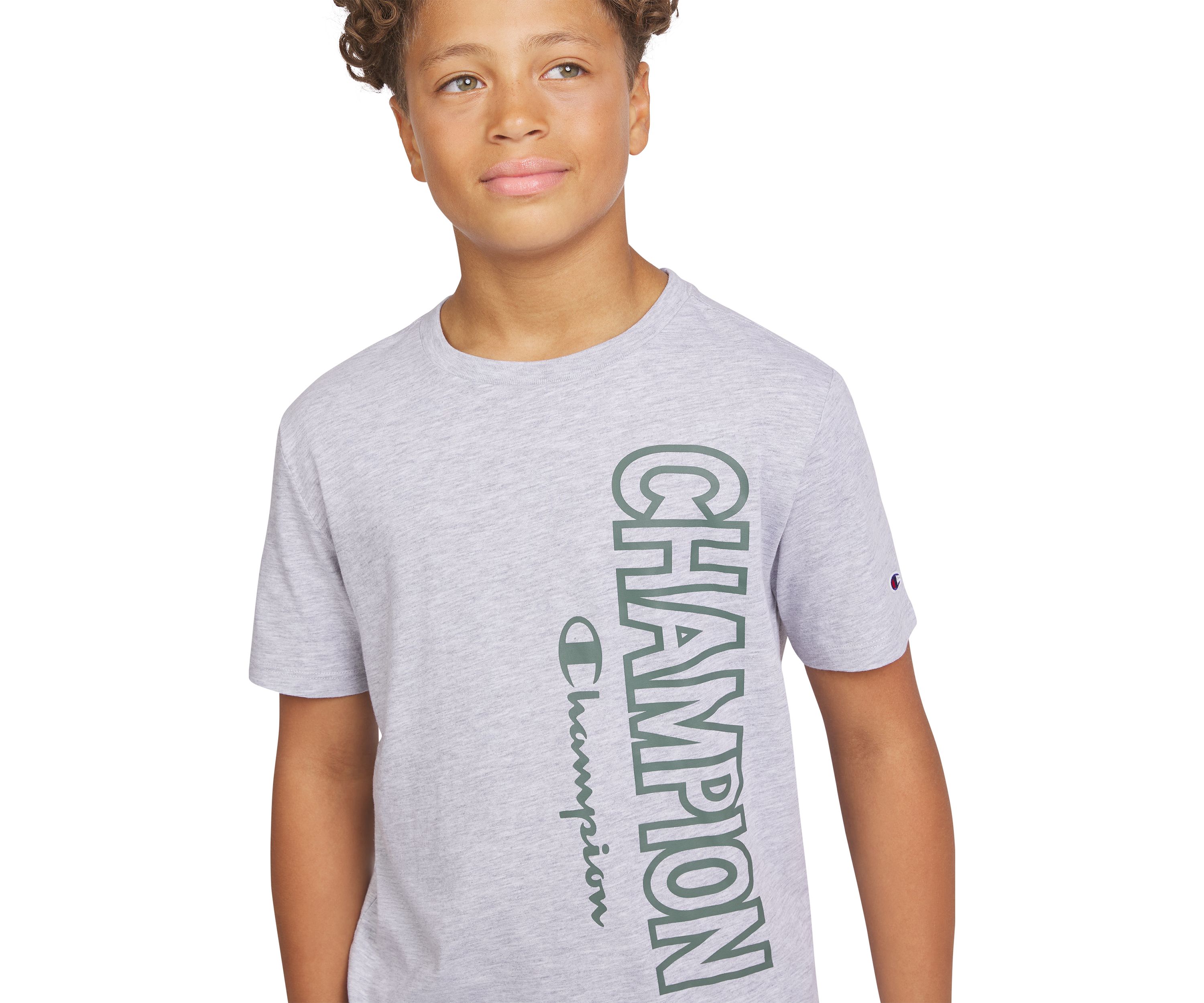 Boys 8-20 Vertical Logo Graphic T-Shirt