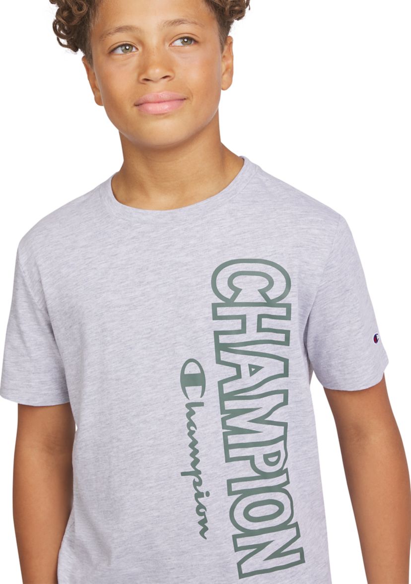Boys 8-20 Vertical Logo Graphic T-Shirt