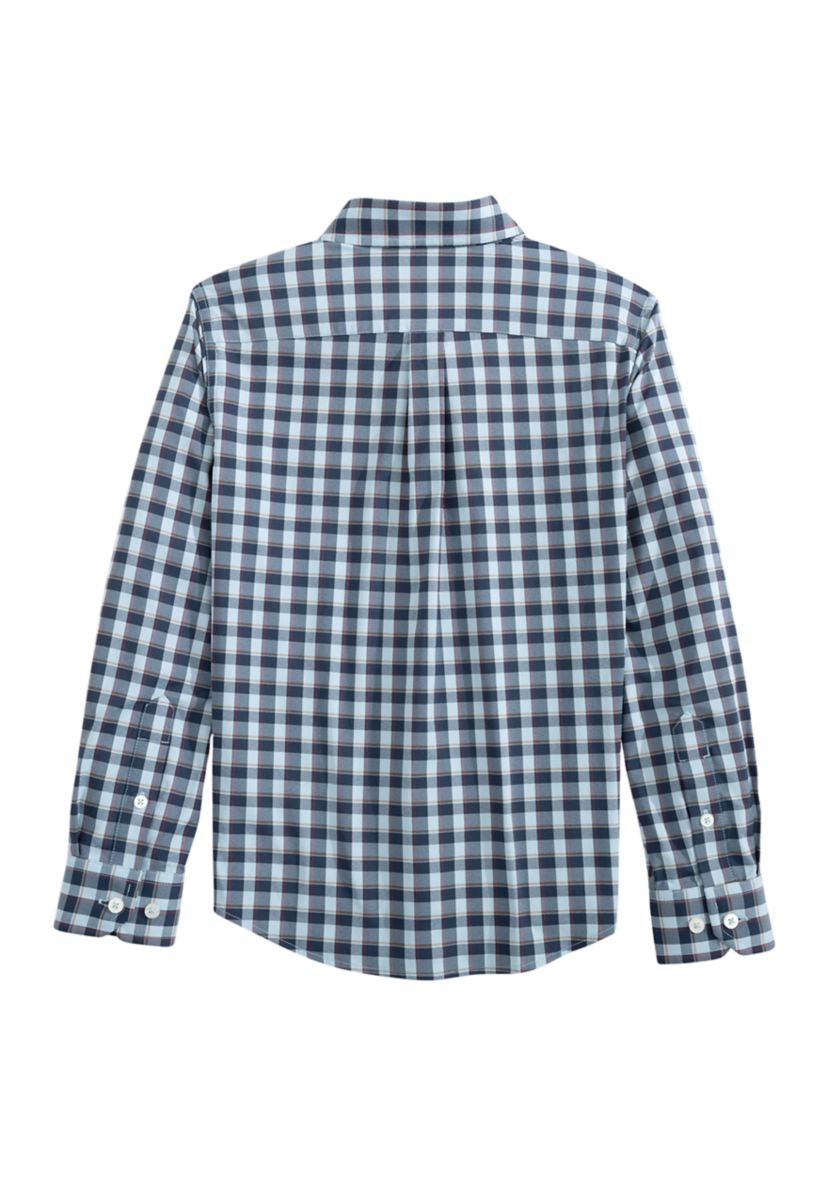Boys 8-20 Plaid Sport Shirt 