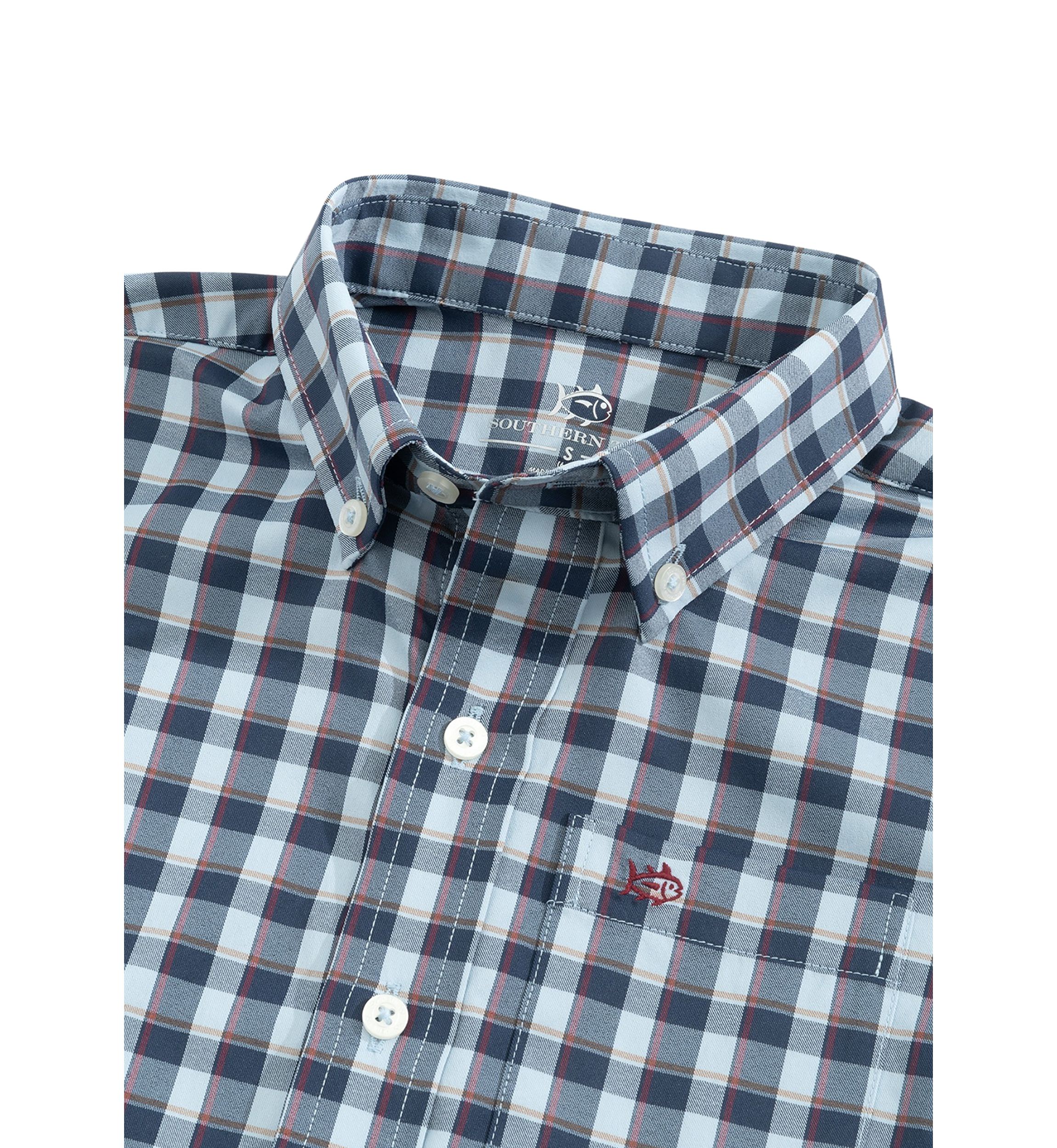 Boys 8-20 Plaid Sport Shirt 