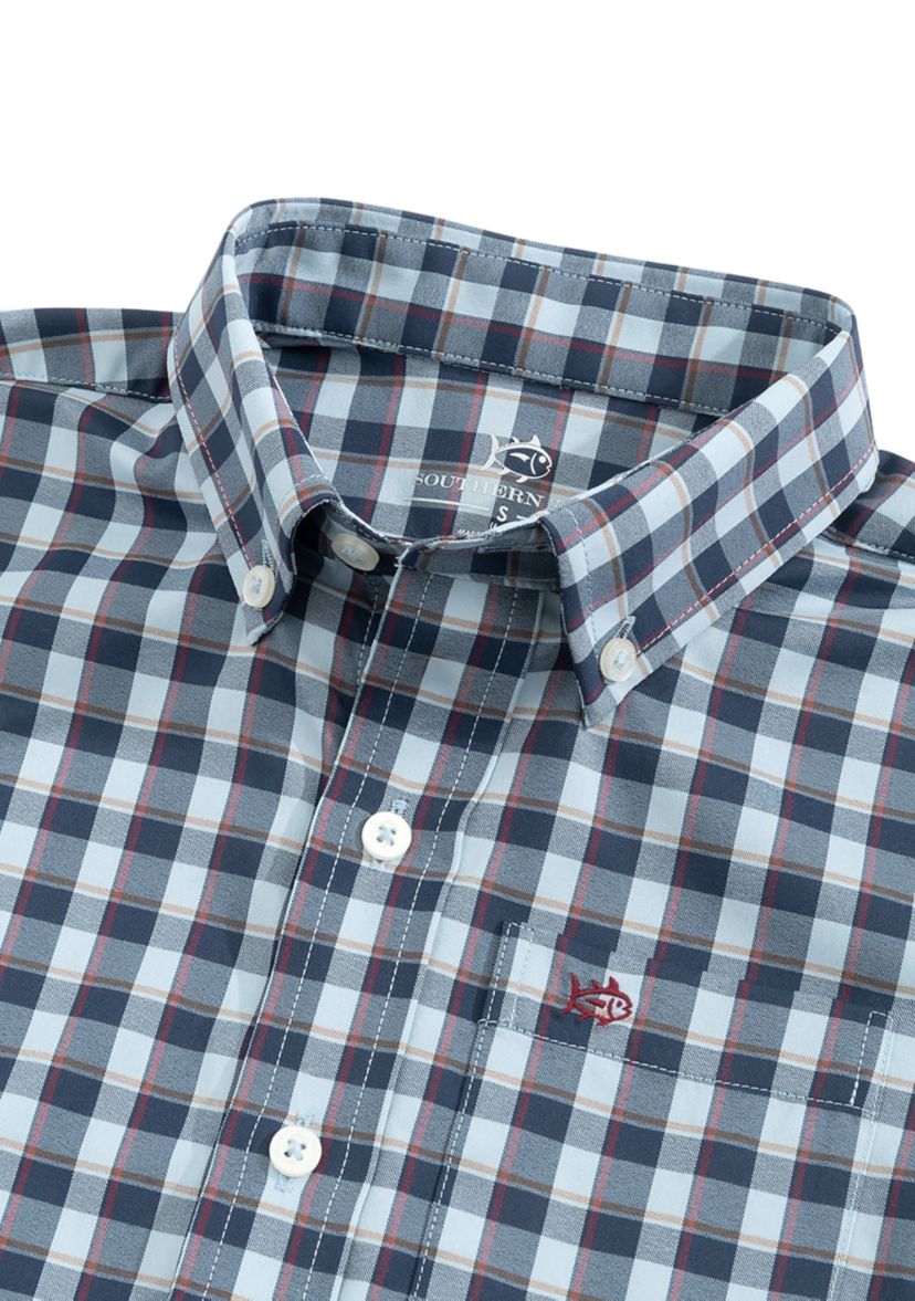 Boys 8-20 Plaid Sport Shirt 