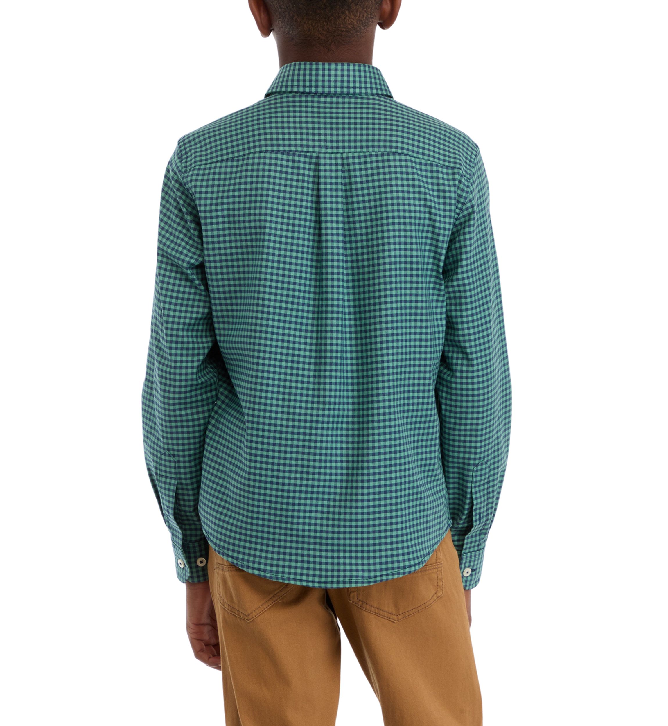 Boys 8-20 Plaid Sportshirt 