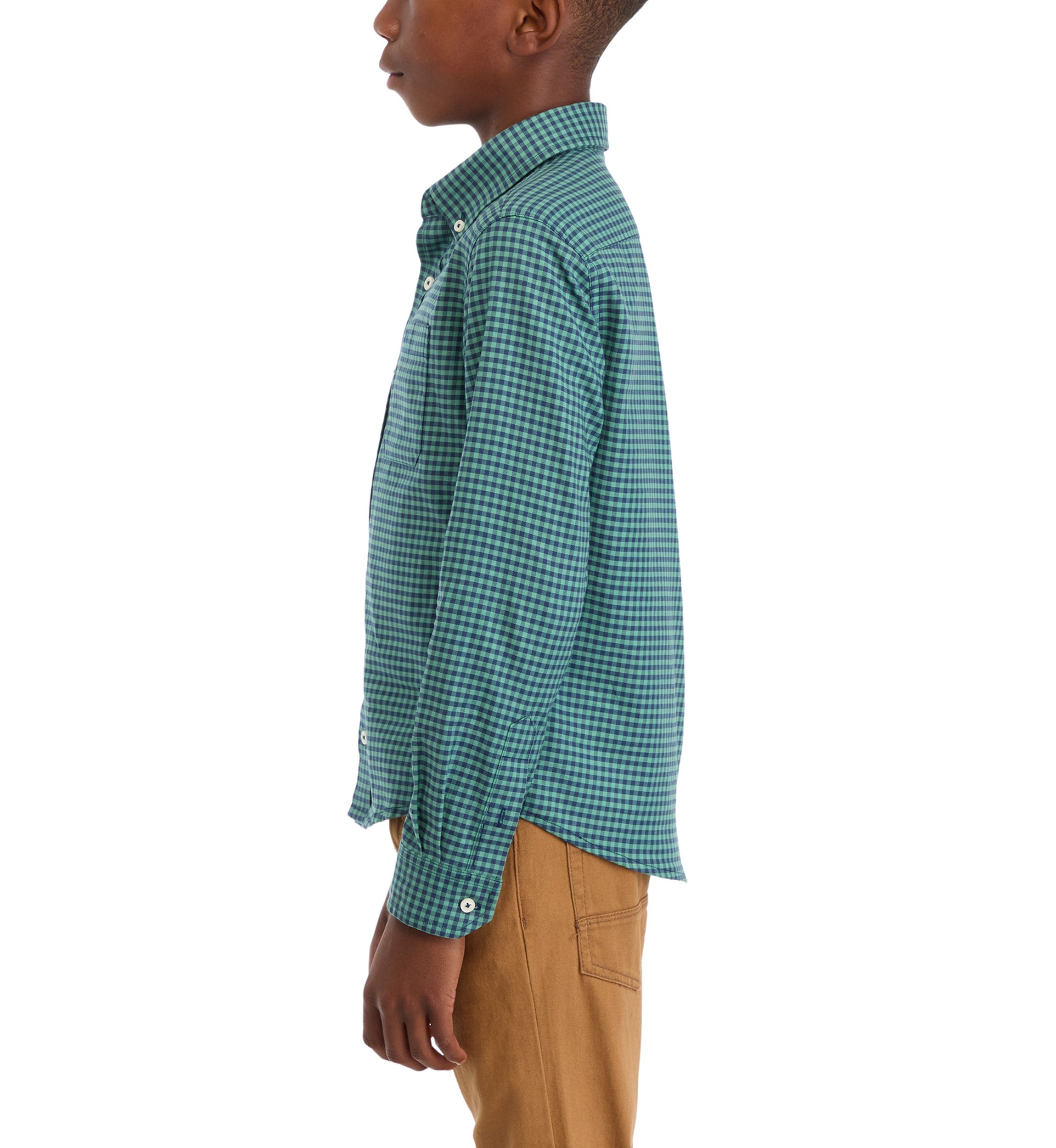 Boys 8-20 Plaid Sportshirt 