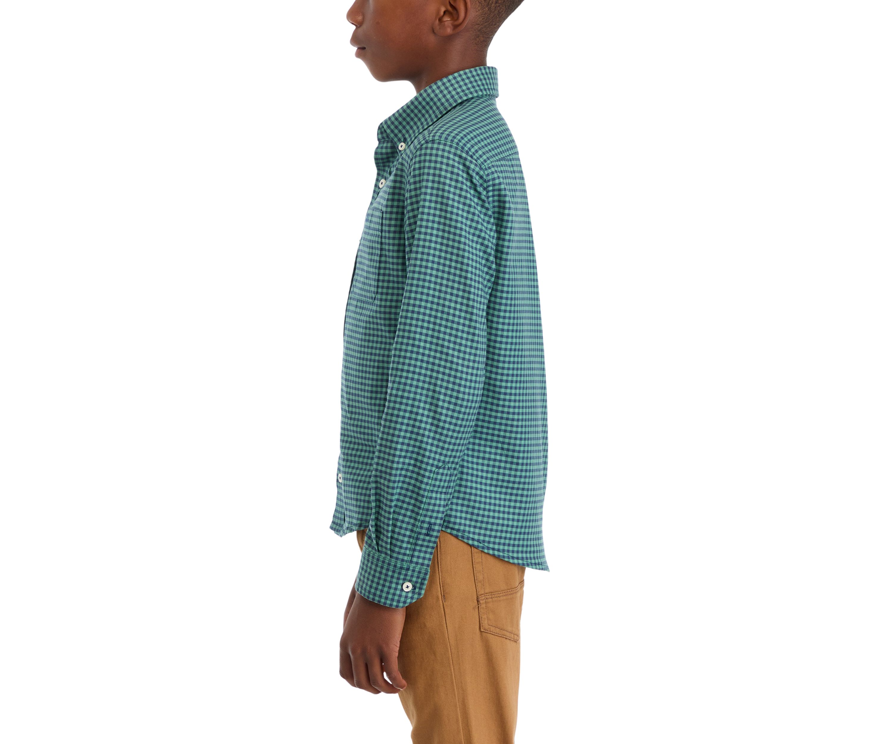 Boys 8-20 Plaid Sportshirt 