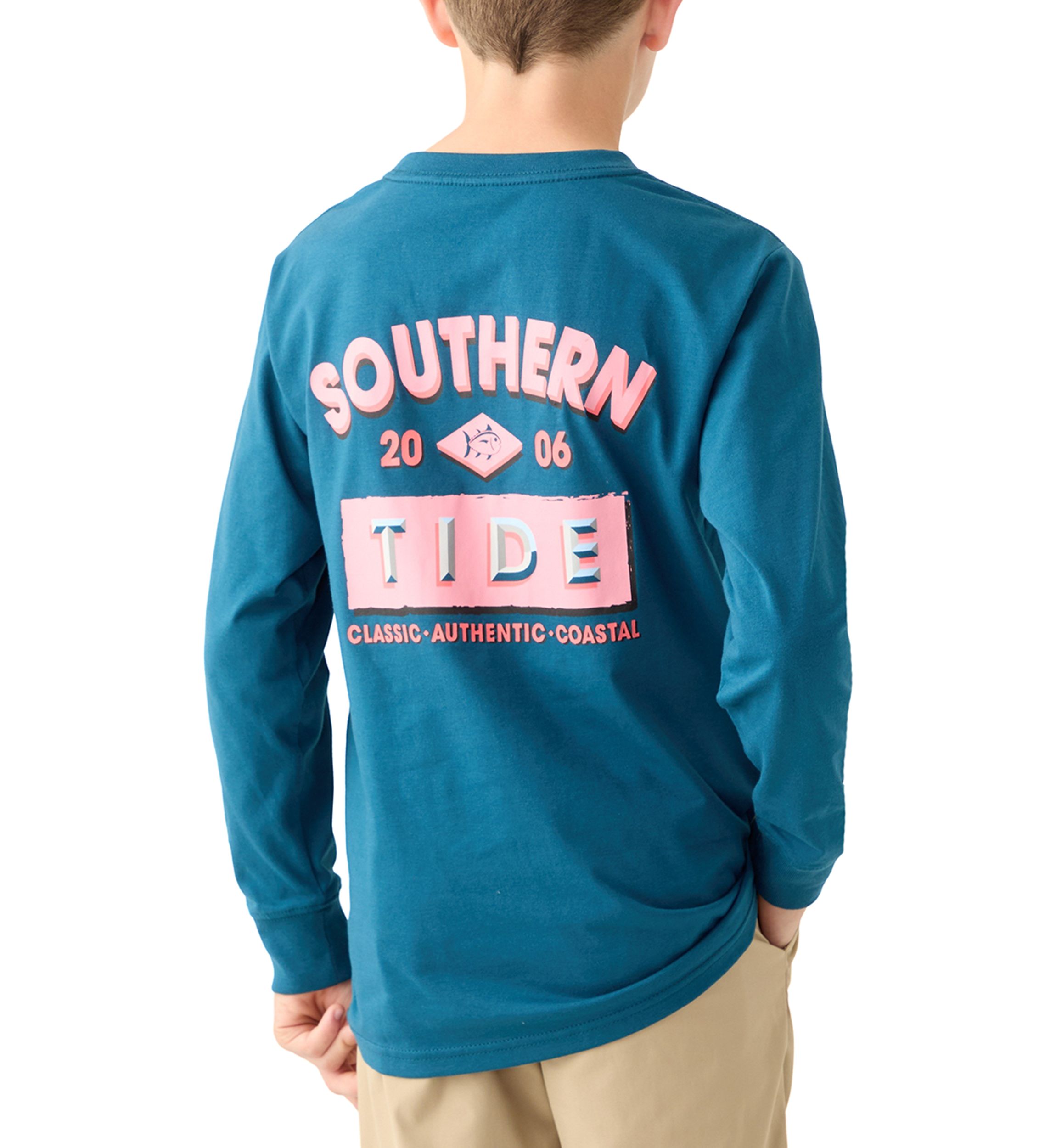Boys 8-20 Skipjack Facts Long Sleeve Graphic T-Shirt