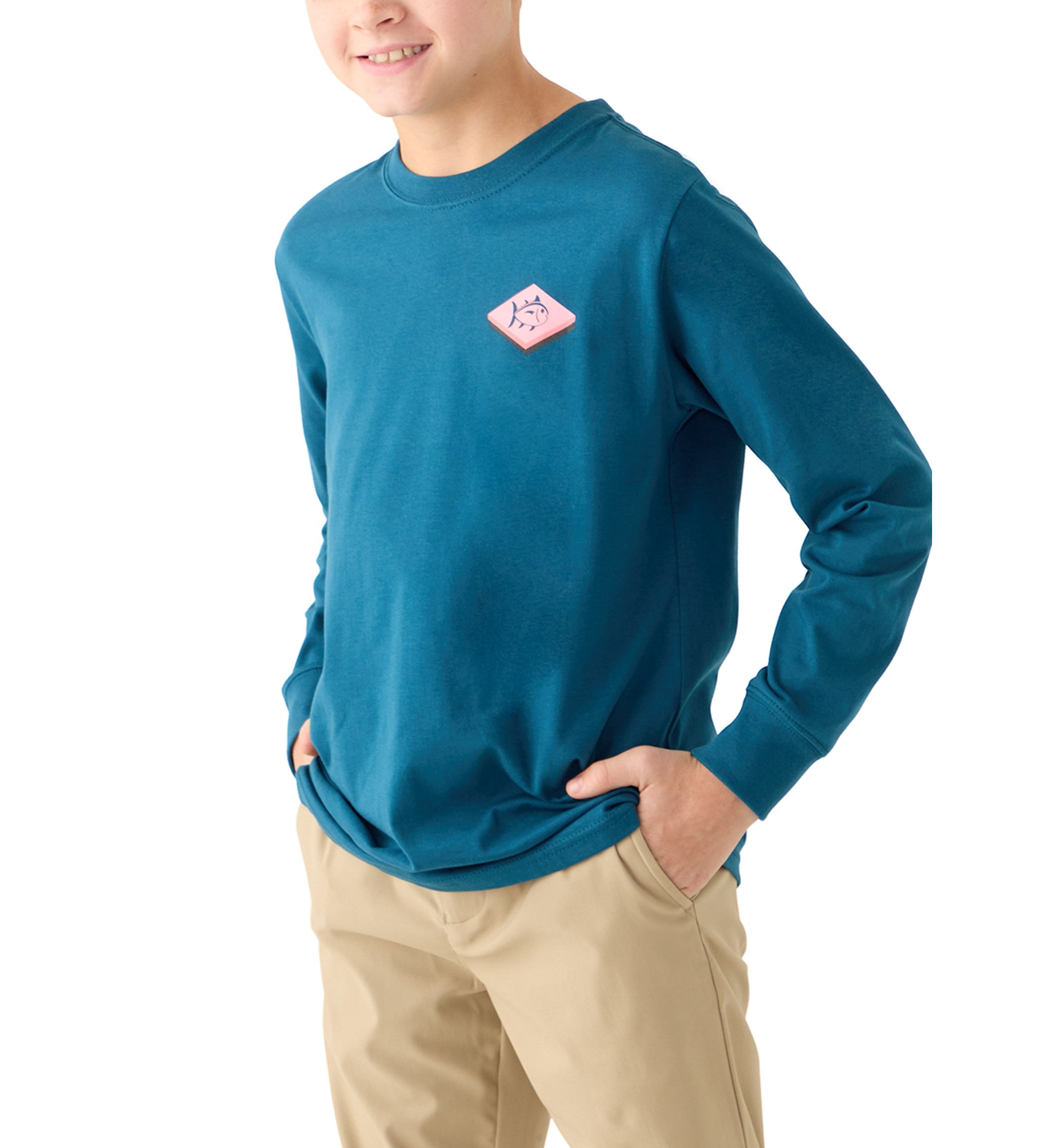 Boys 8-20 Skipjack Facts Long Sleeve Graphic T-Shirt