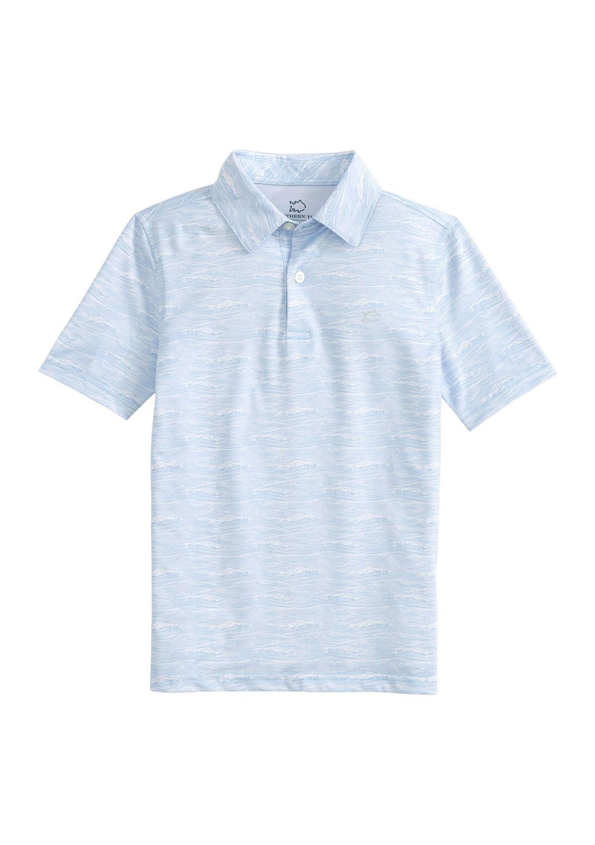Boys 8-20 Get in Shipshape Printed Polo Shirt 