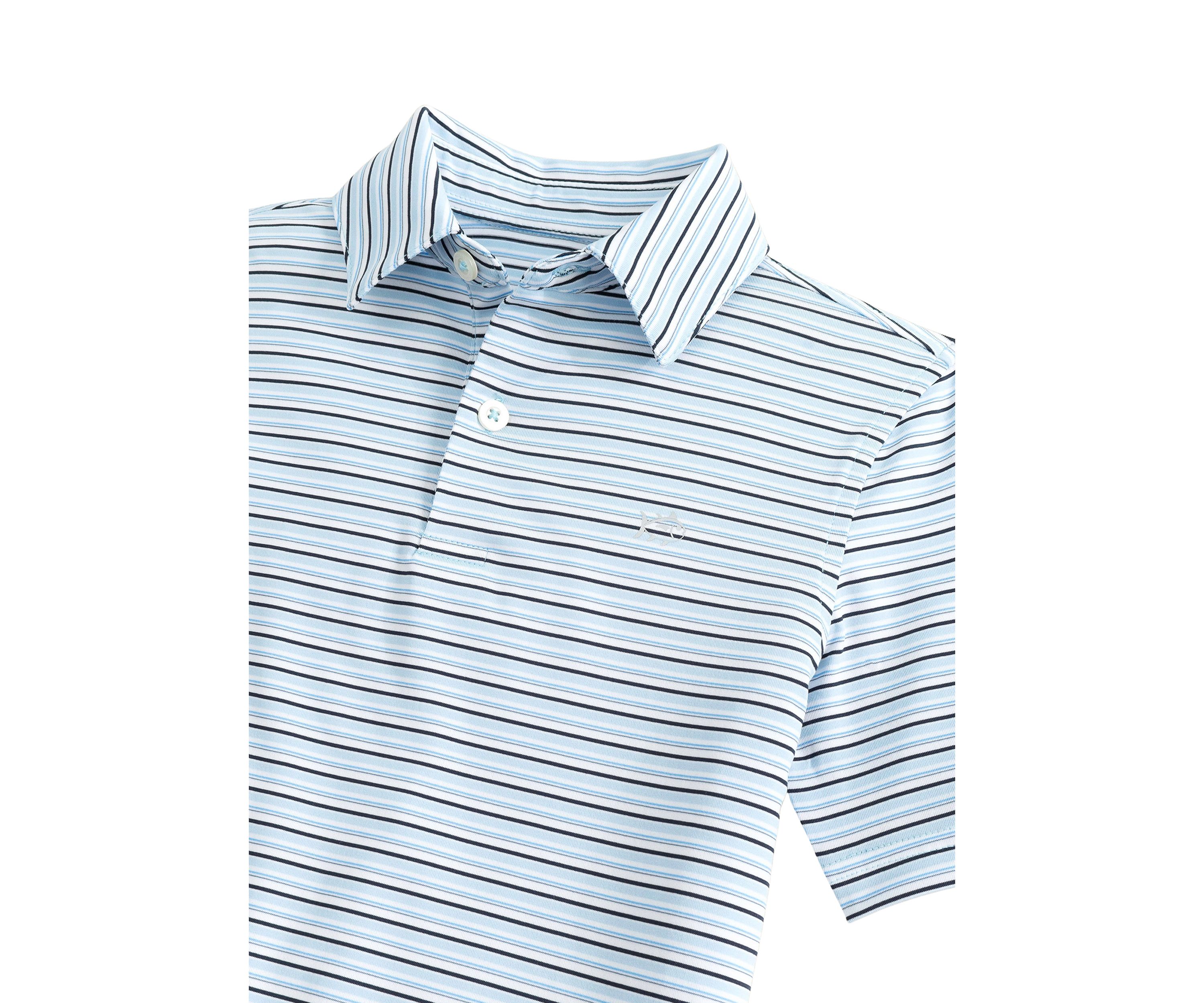 Boys 8-20 Driver Oyster Creek Stripe Polo Shirt