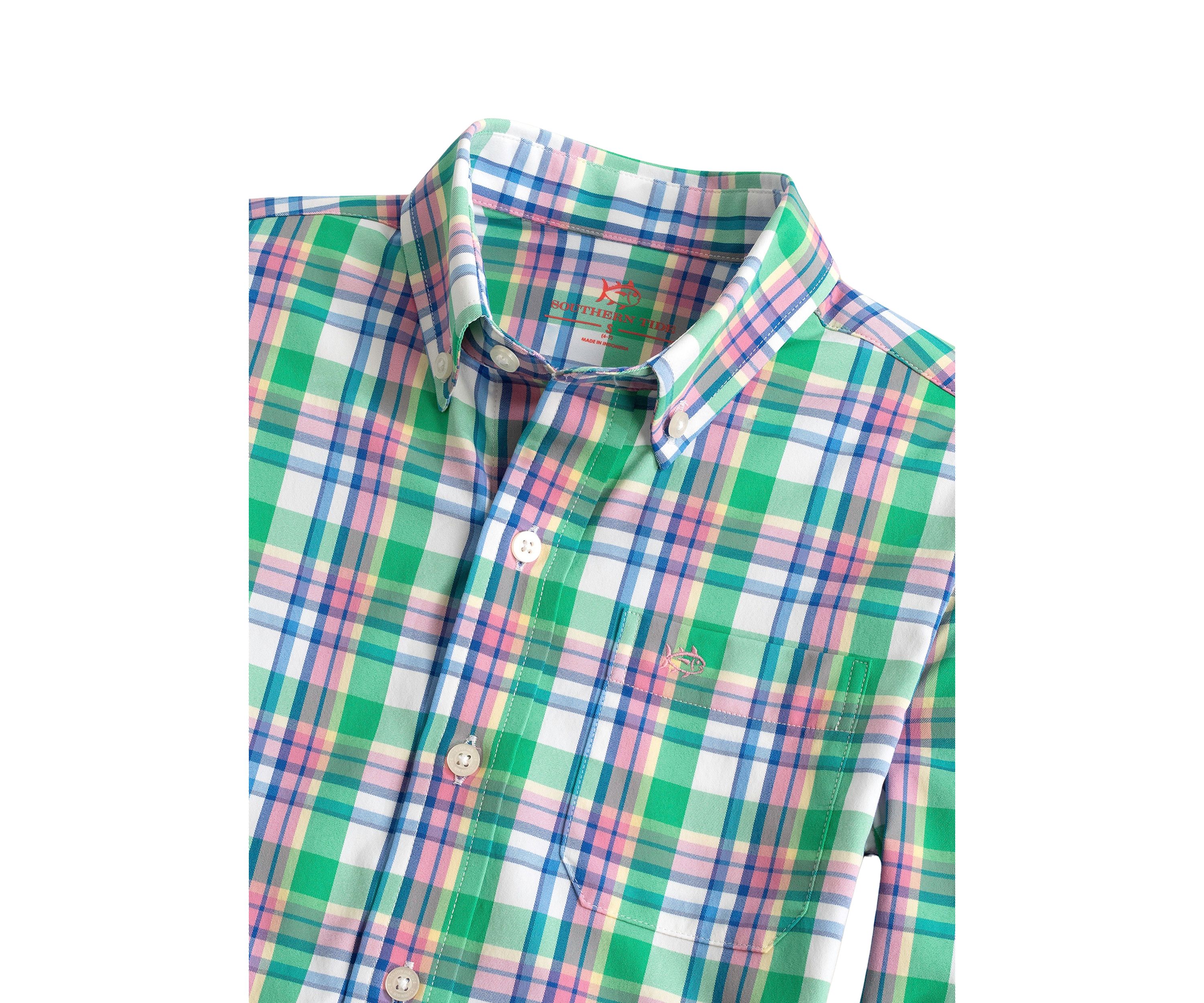 Boys 8-20 Gaspee Printed Sportshirt