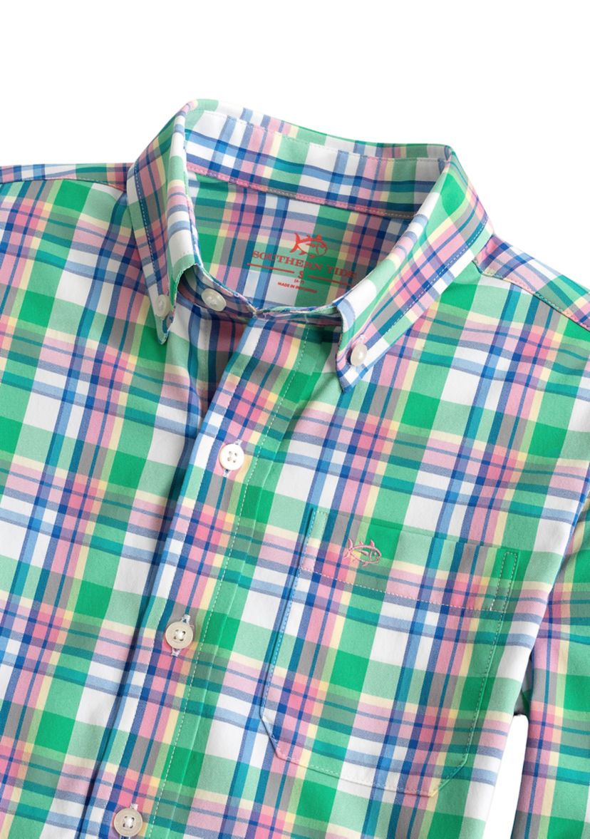 Boys 8-20 Gaspee Printed Sportshirt
