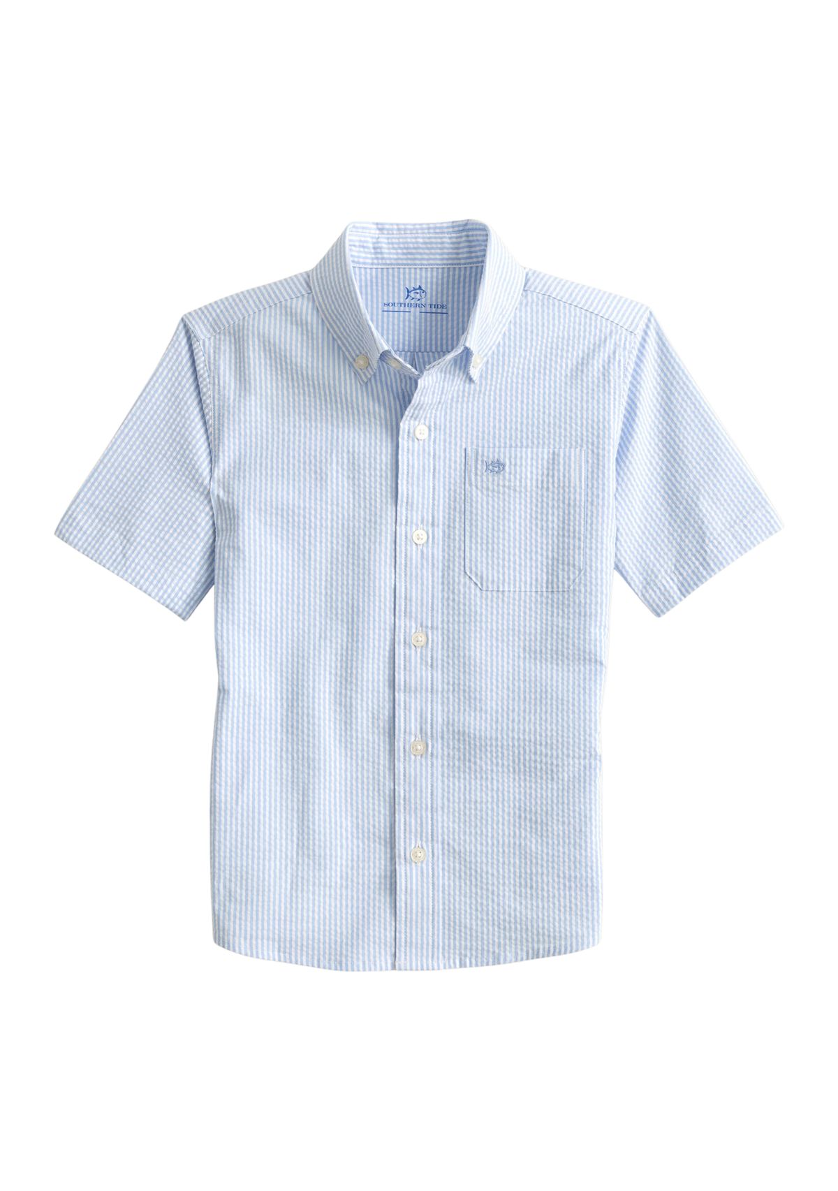 Boys 8-20 Folly Field Seersucker Sportshirt
