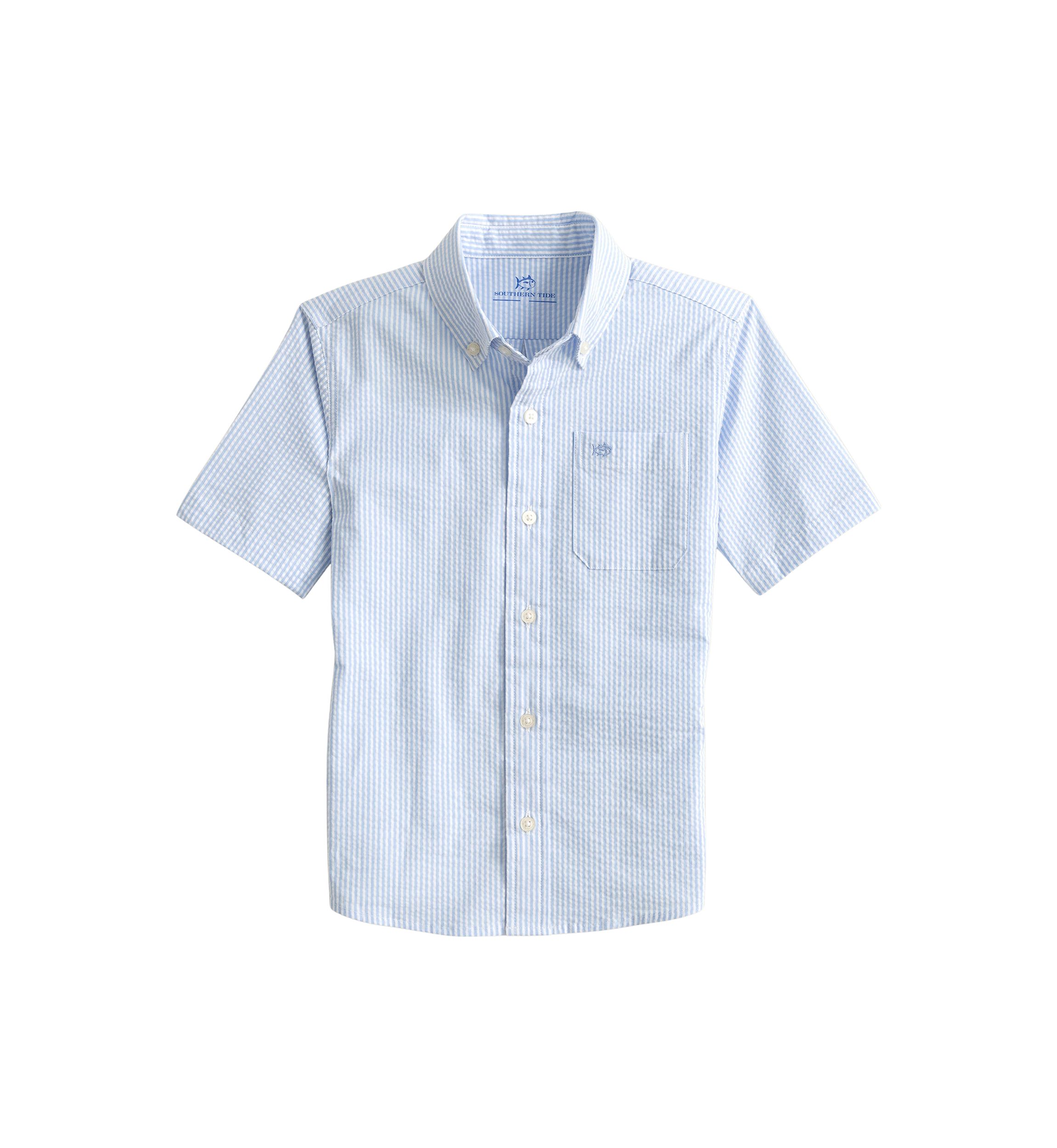 Boys 8-20 Folly Field Seersucker Sportshirt