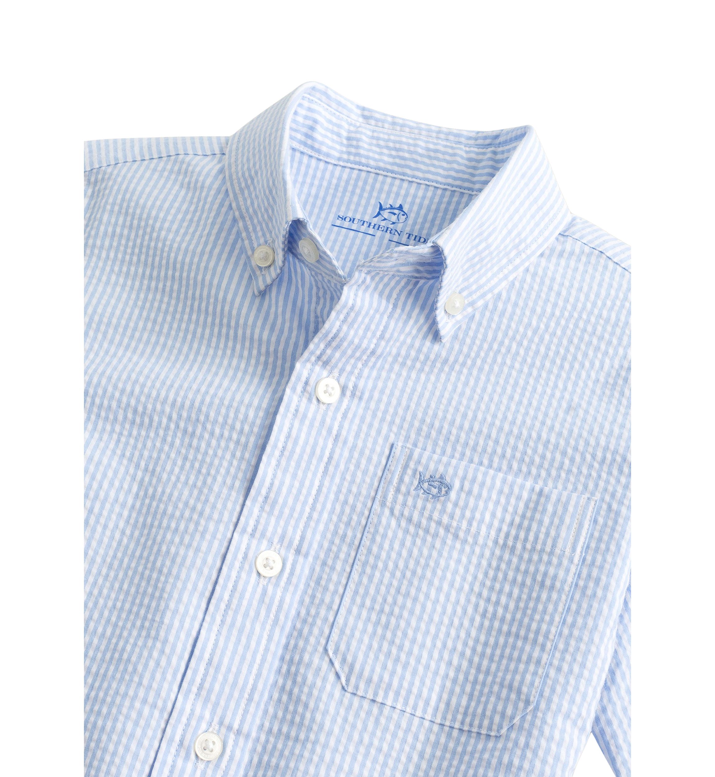Boys 8-20 Folly Field Seersucker Sportshirt
