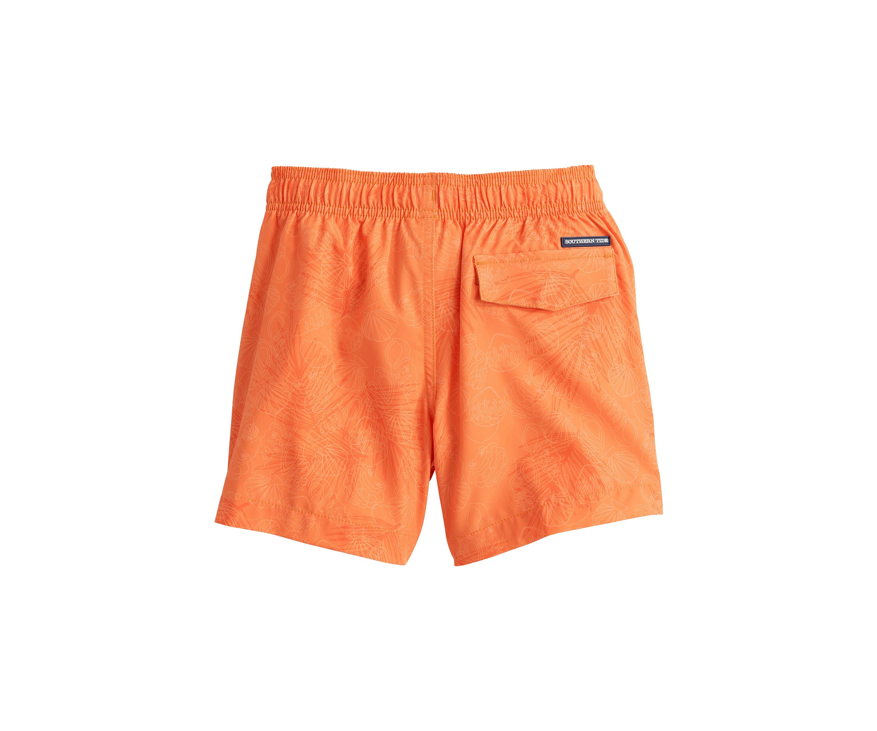 Boys 8-20 Palm Tree-Cation Swim Trunks 