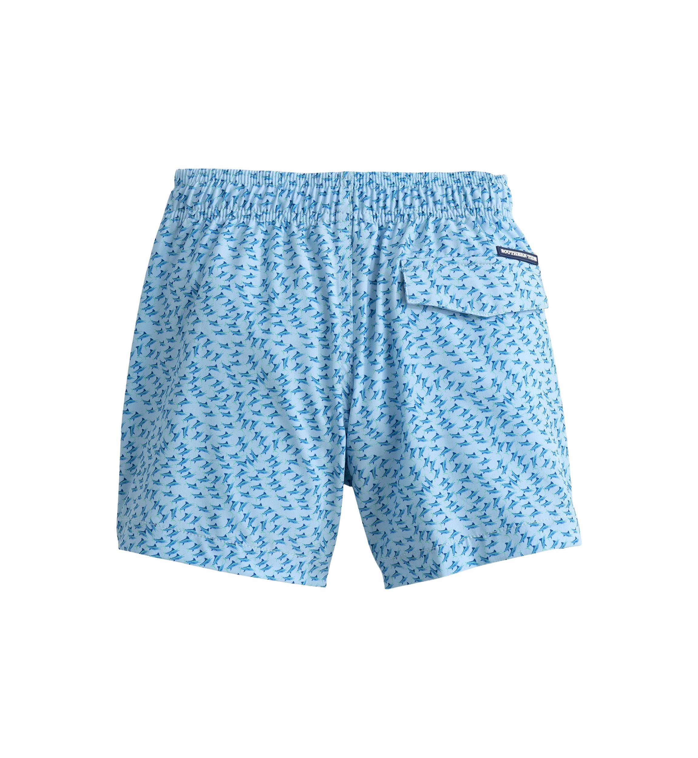 Boys 8-20 Printed Swim Trunks